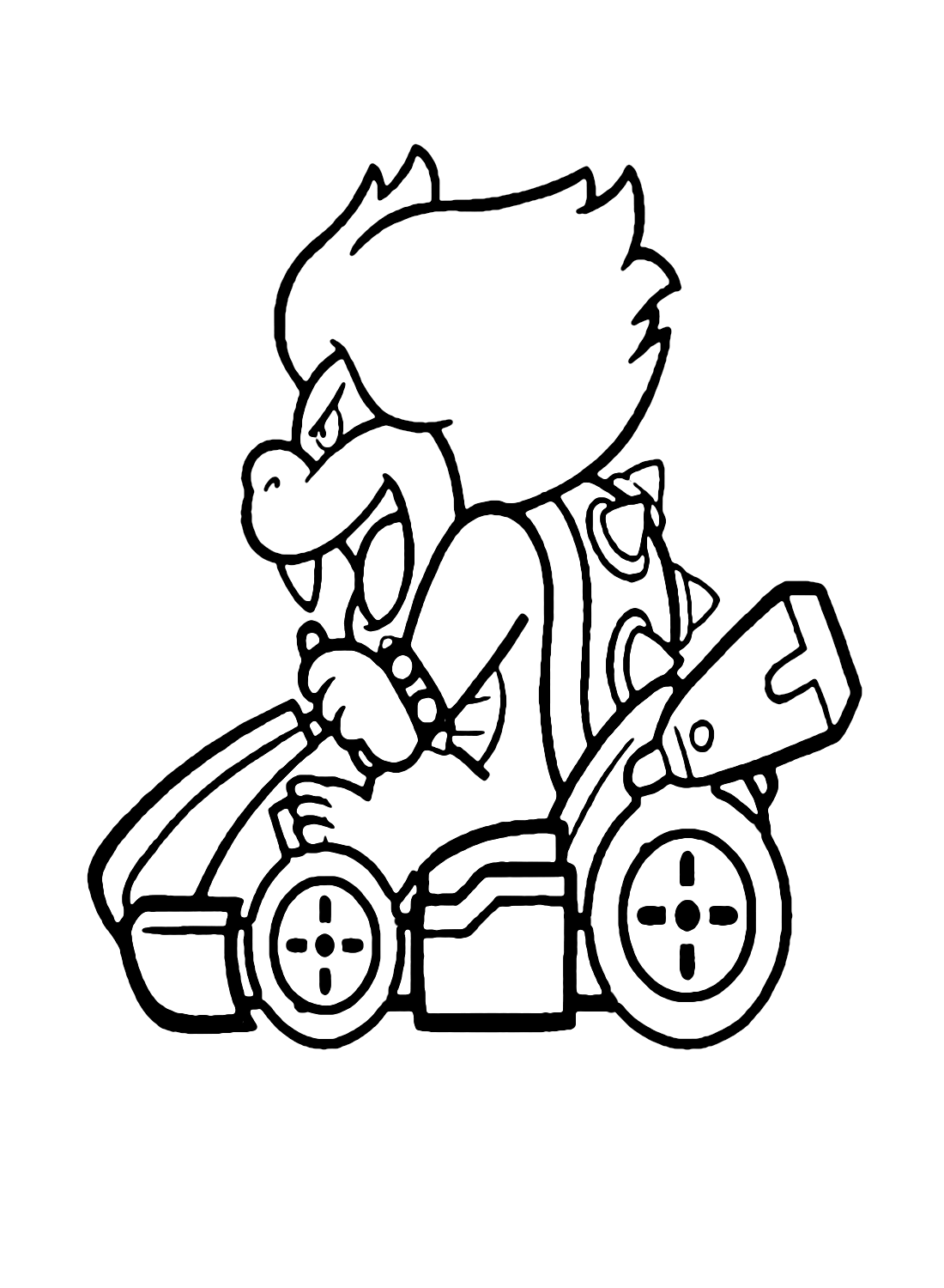 Super Mario Ludwig Coloring Pages