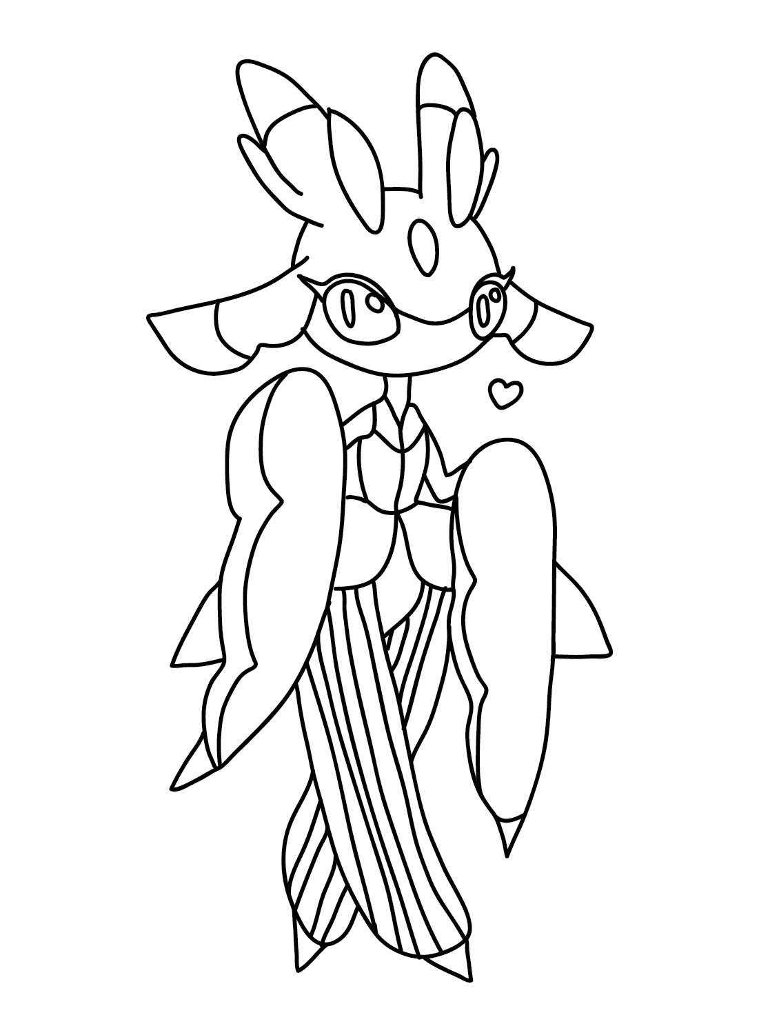 Lurantis Lovely Coloring Page