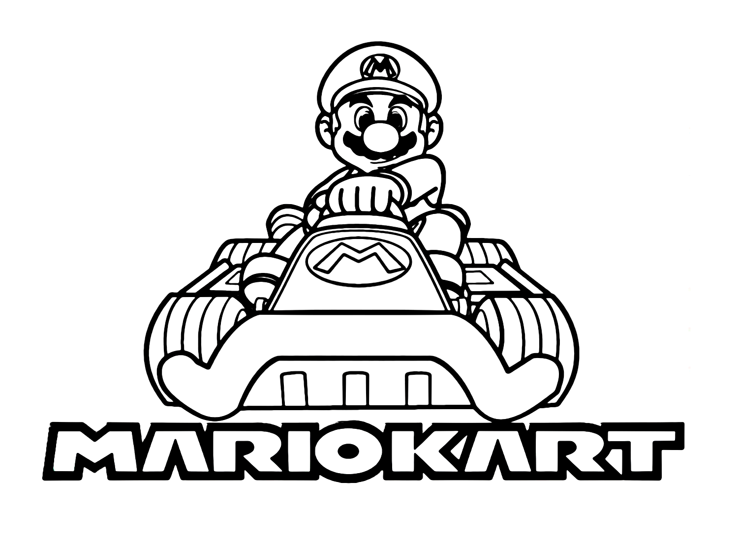 29 Free Printable Mario Kart Coloring Pages 5901