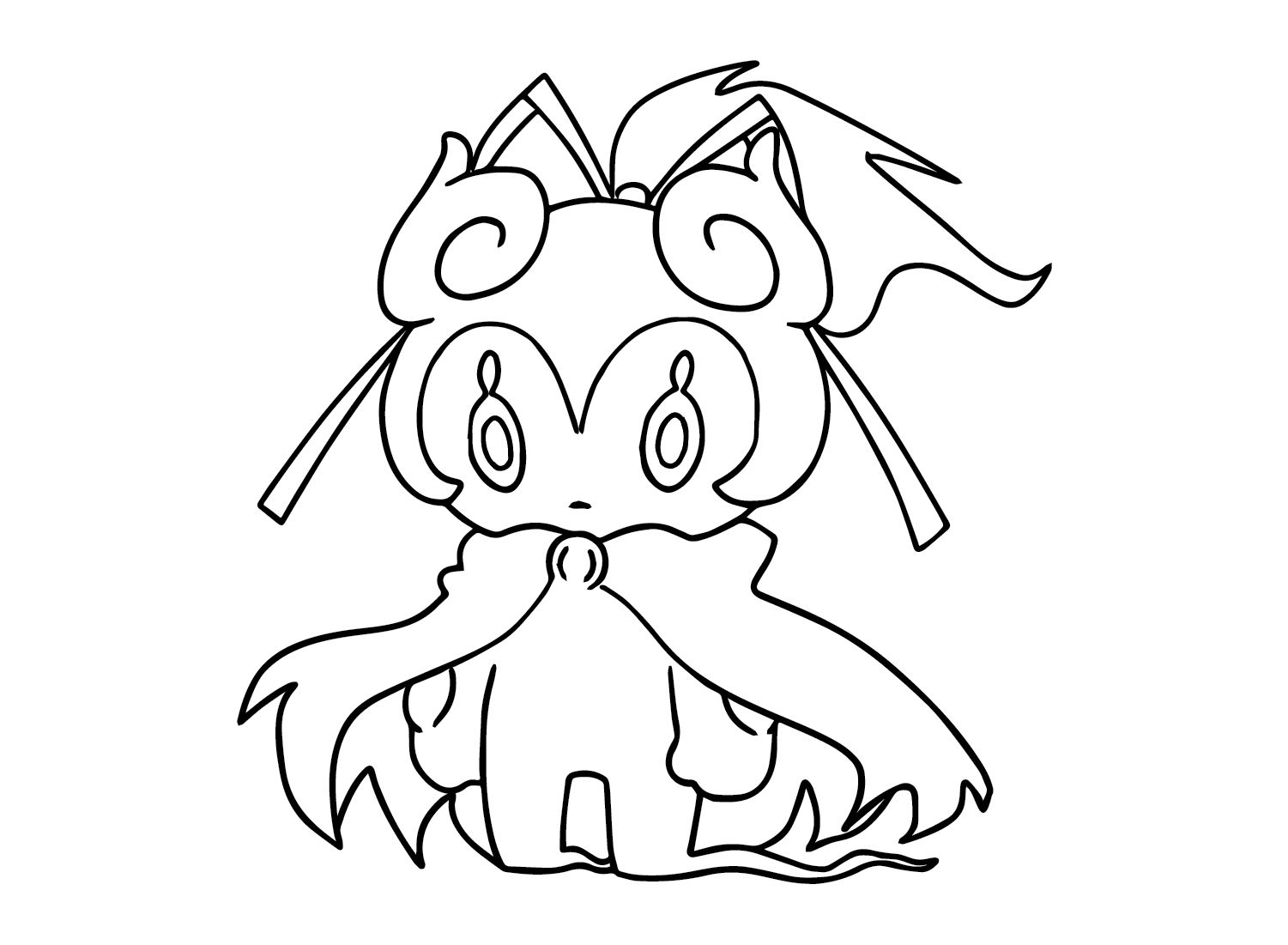 marshadow coloring pages for kids pokemon