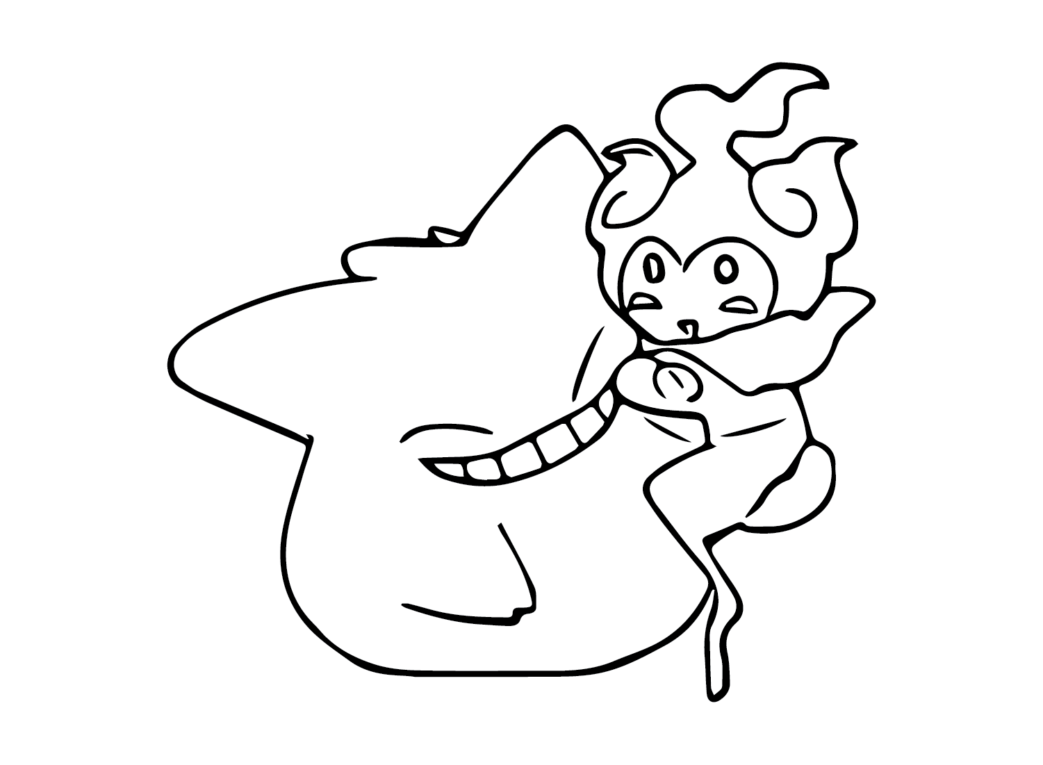 Marshadow Images Coloring Page