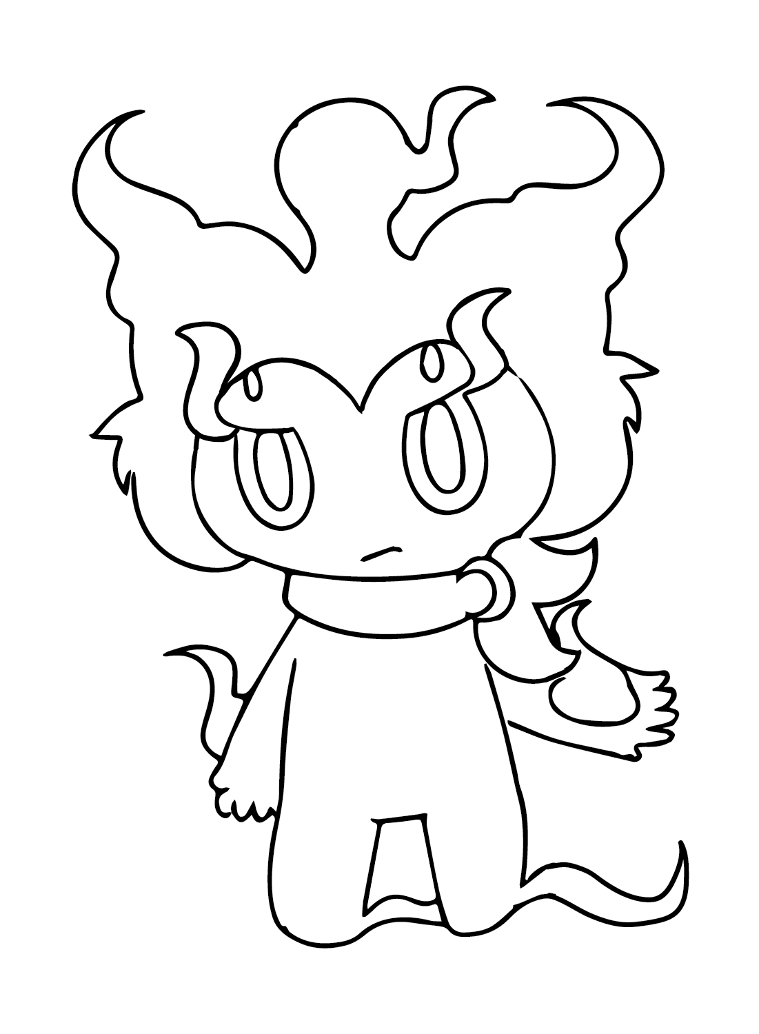 Marshadow can Color Coloring Page