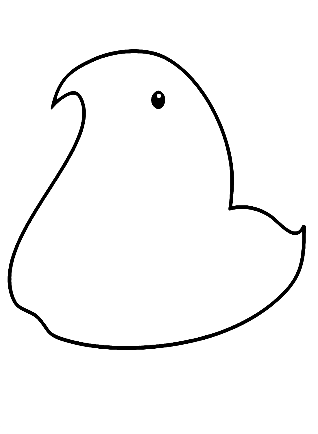 Peeps Outline Peeps Outline