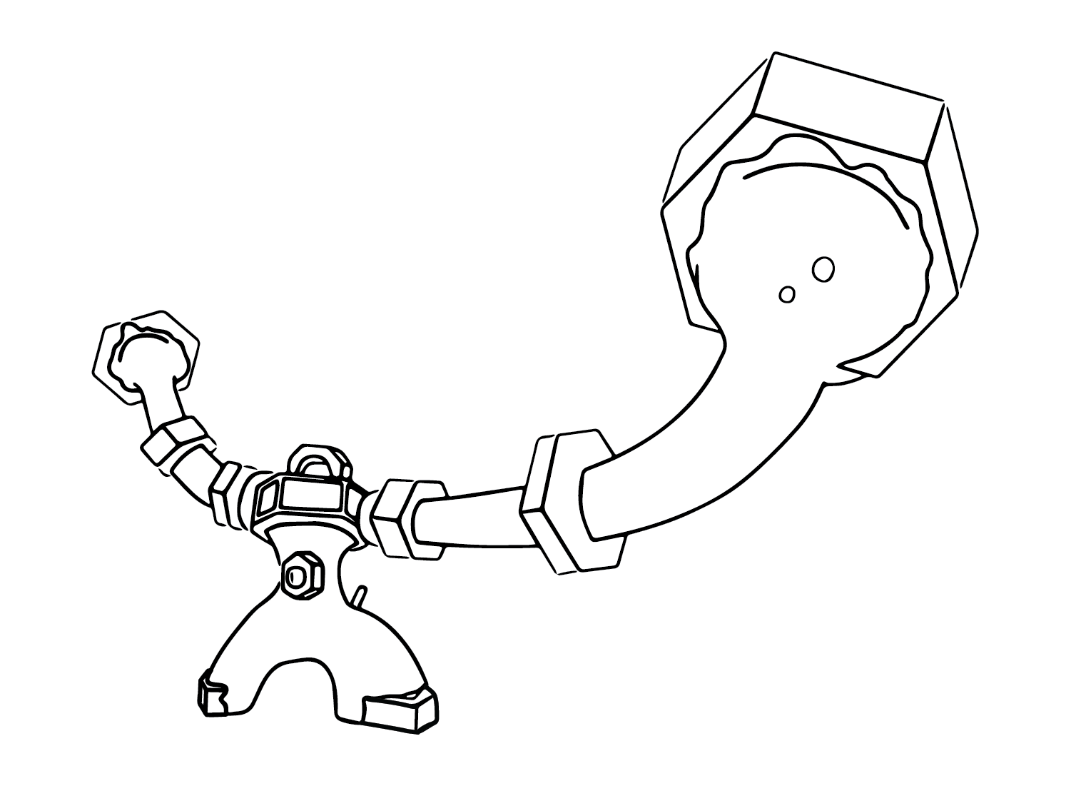 Desenho animado de Melmetal de Melmetal
