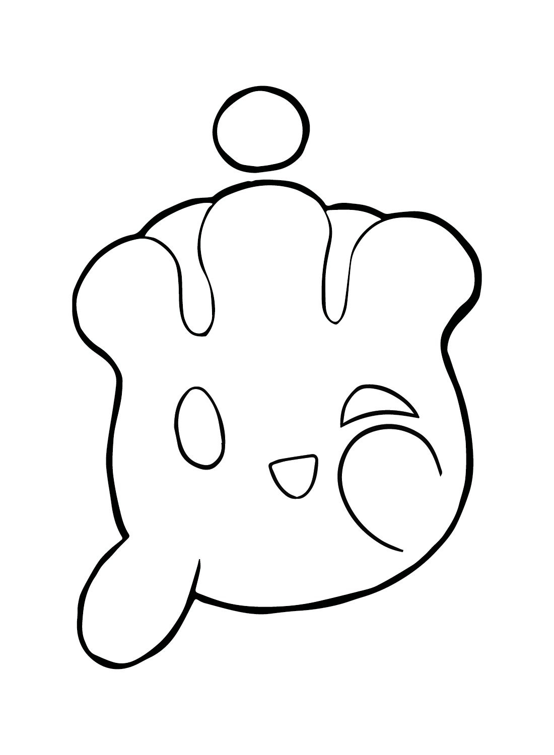 Milcery Pokemon Coloring Page