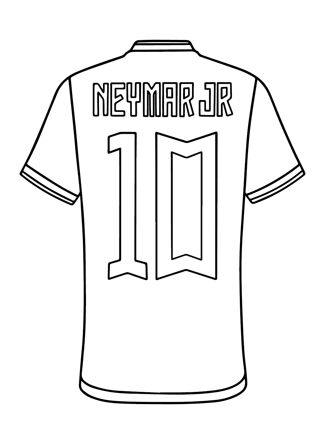 Neymar-Trikot von Neymar