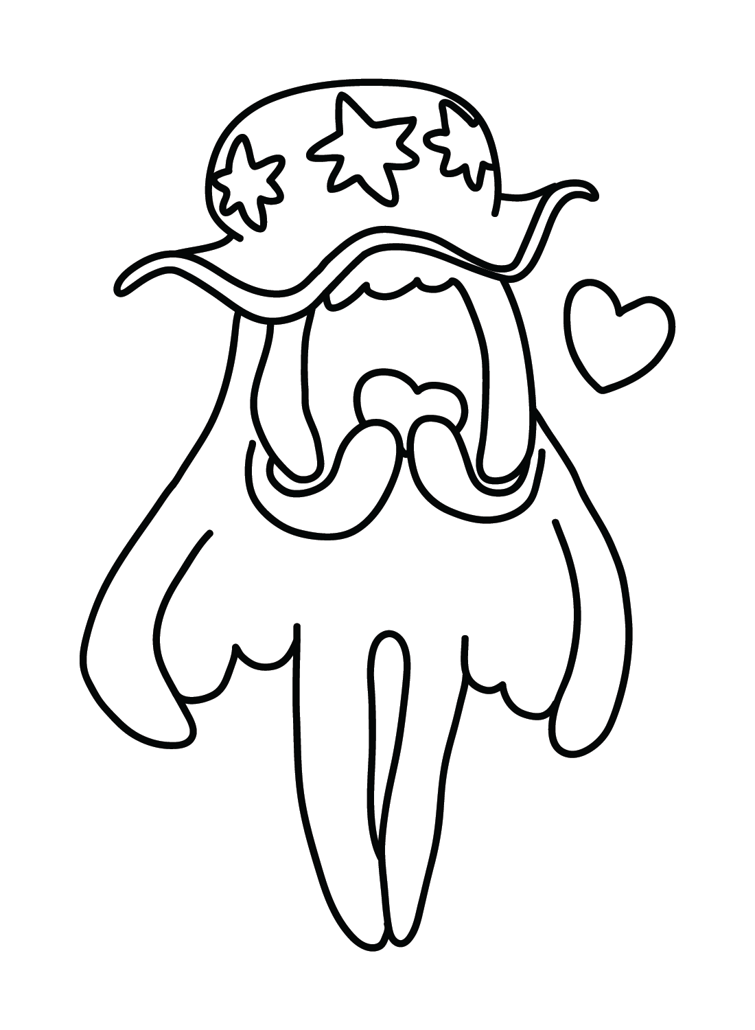Nihilego for Kids Coloring Page