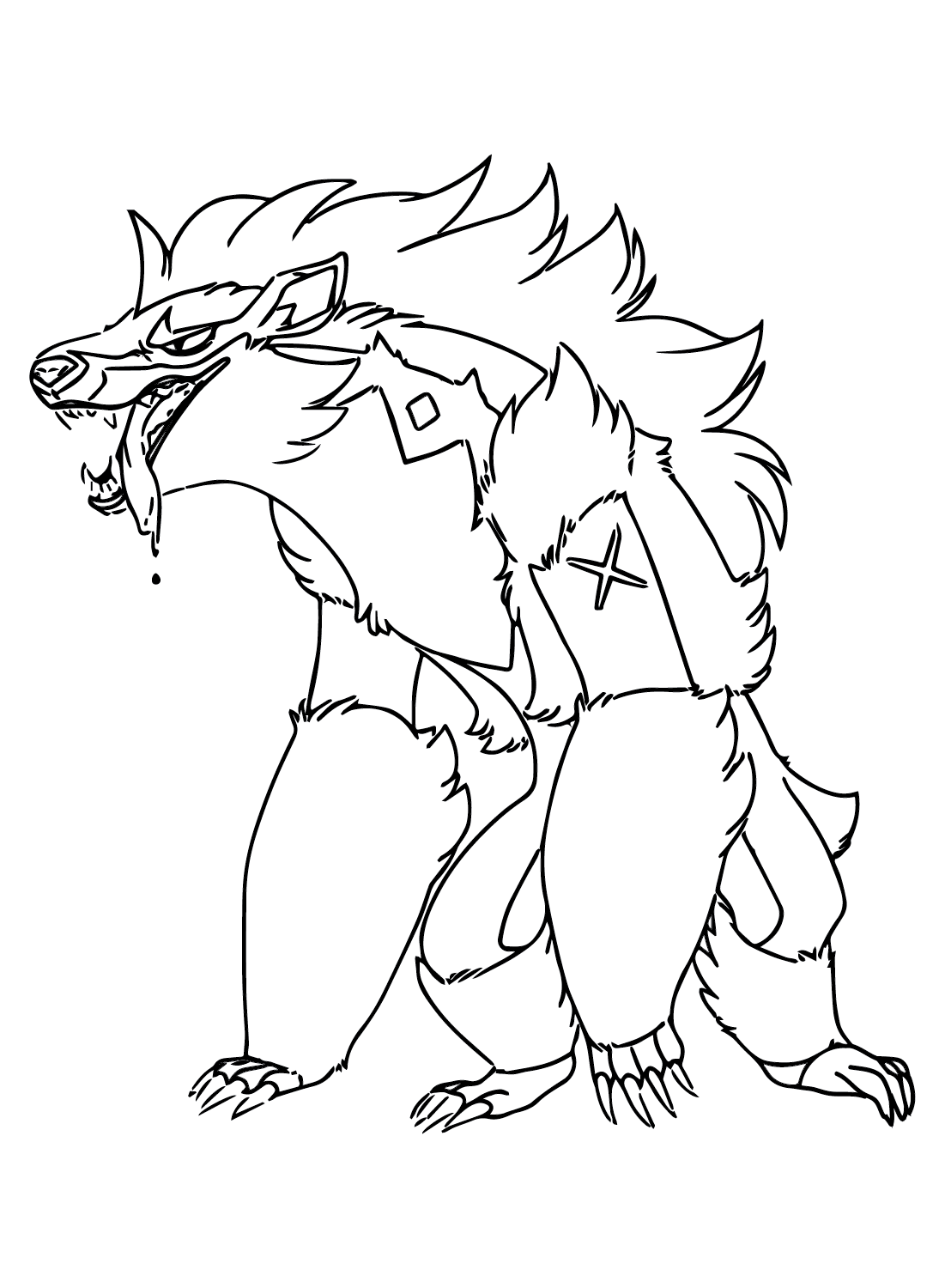 Obstagoon can Color from Obstagoon