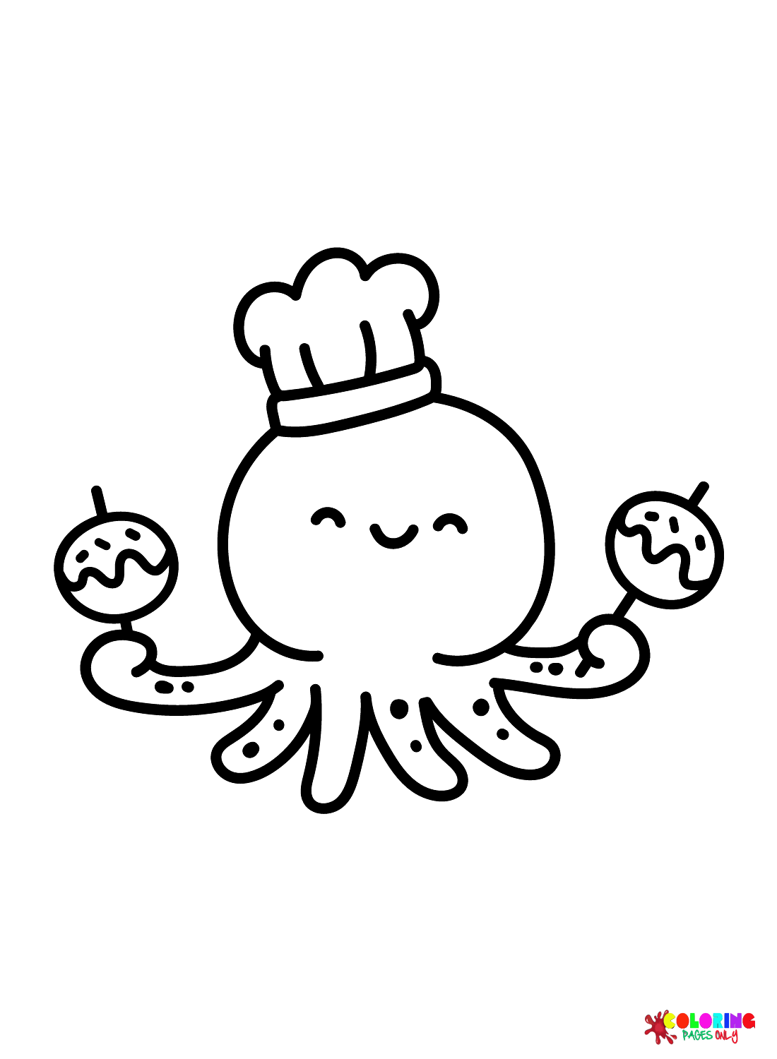 Oktopus mit Takoyaki von Takoyaki
