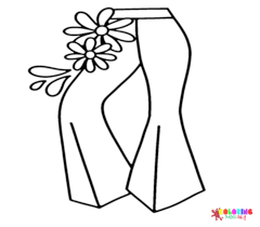Pants Coloring Pages