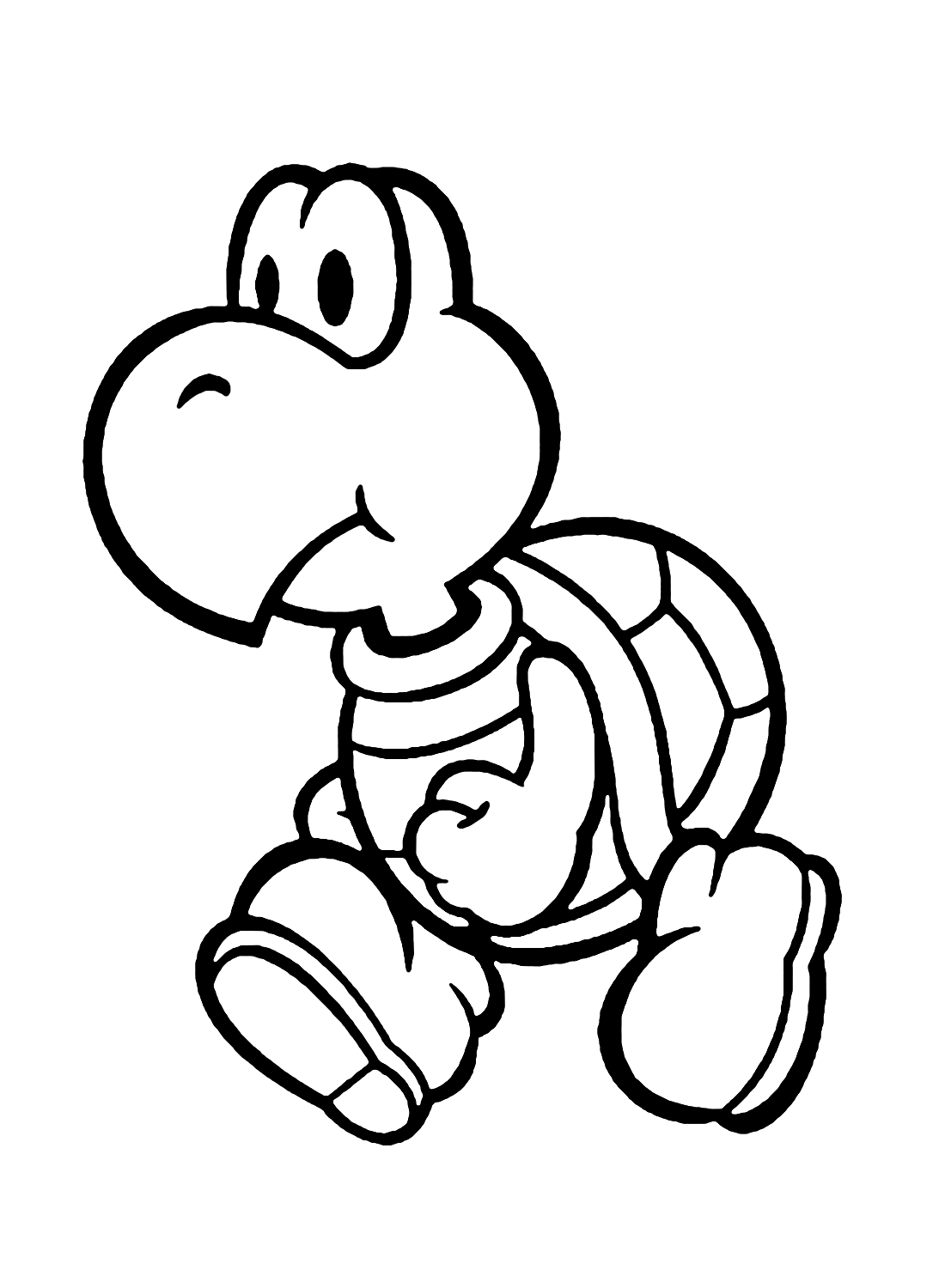 Pictures Koopa Troopa Coloring Page