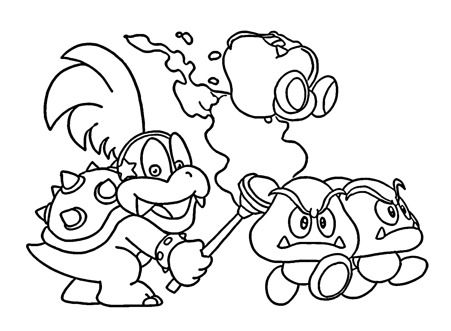Pictures Koopalings Coloring Page