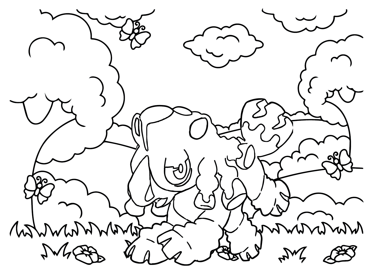 Pictures Mudsdale Coloring Page