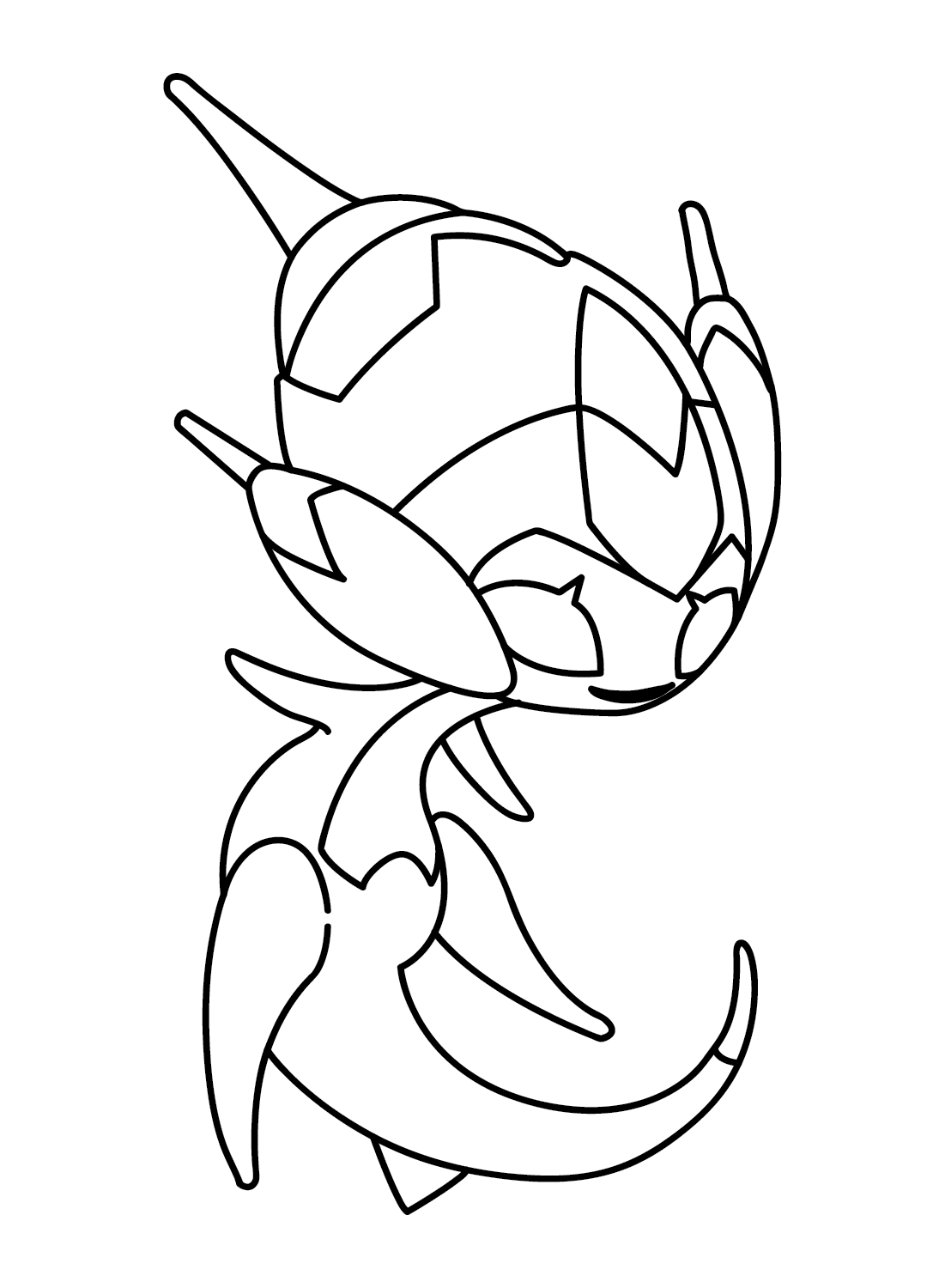 Poipole Color Coloring Page