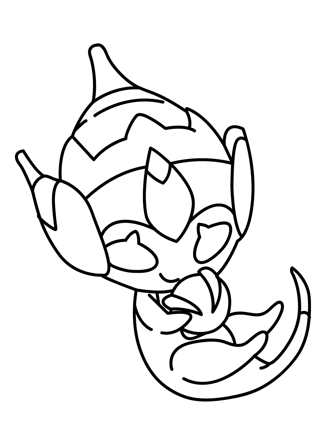Poipole Pictures Coloring Page