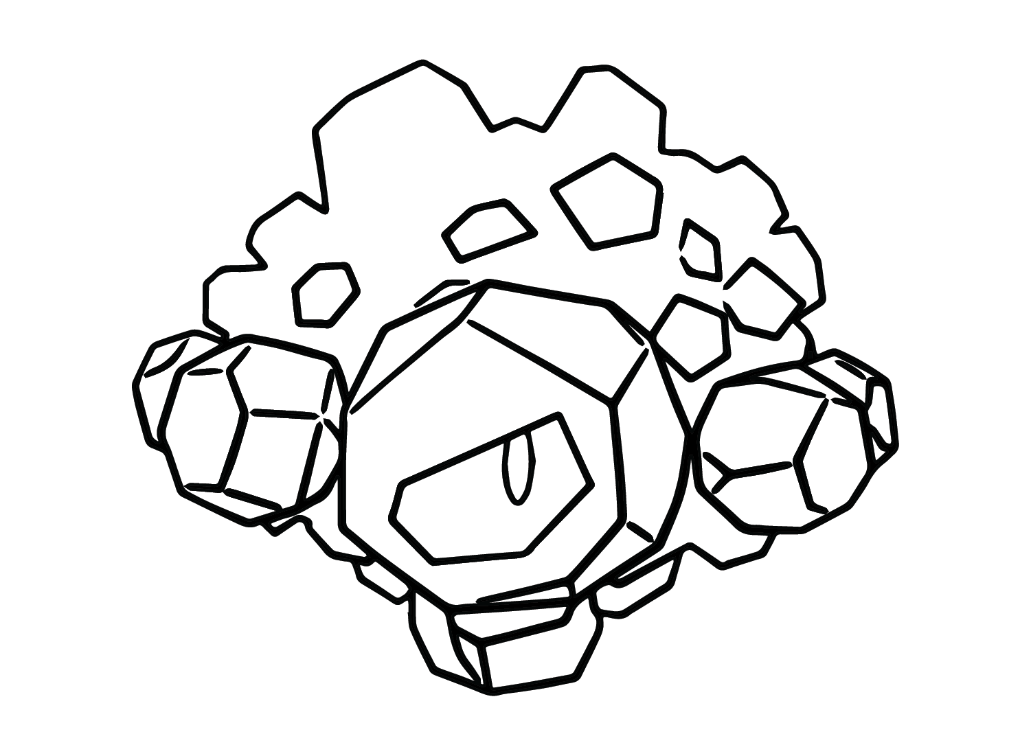 Pokemon Rolycoly Coloring Page