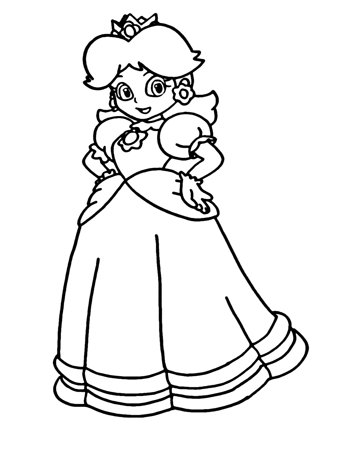 Prinzessin Daisy Mario Bros. von Prinzessin Daisy