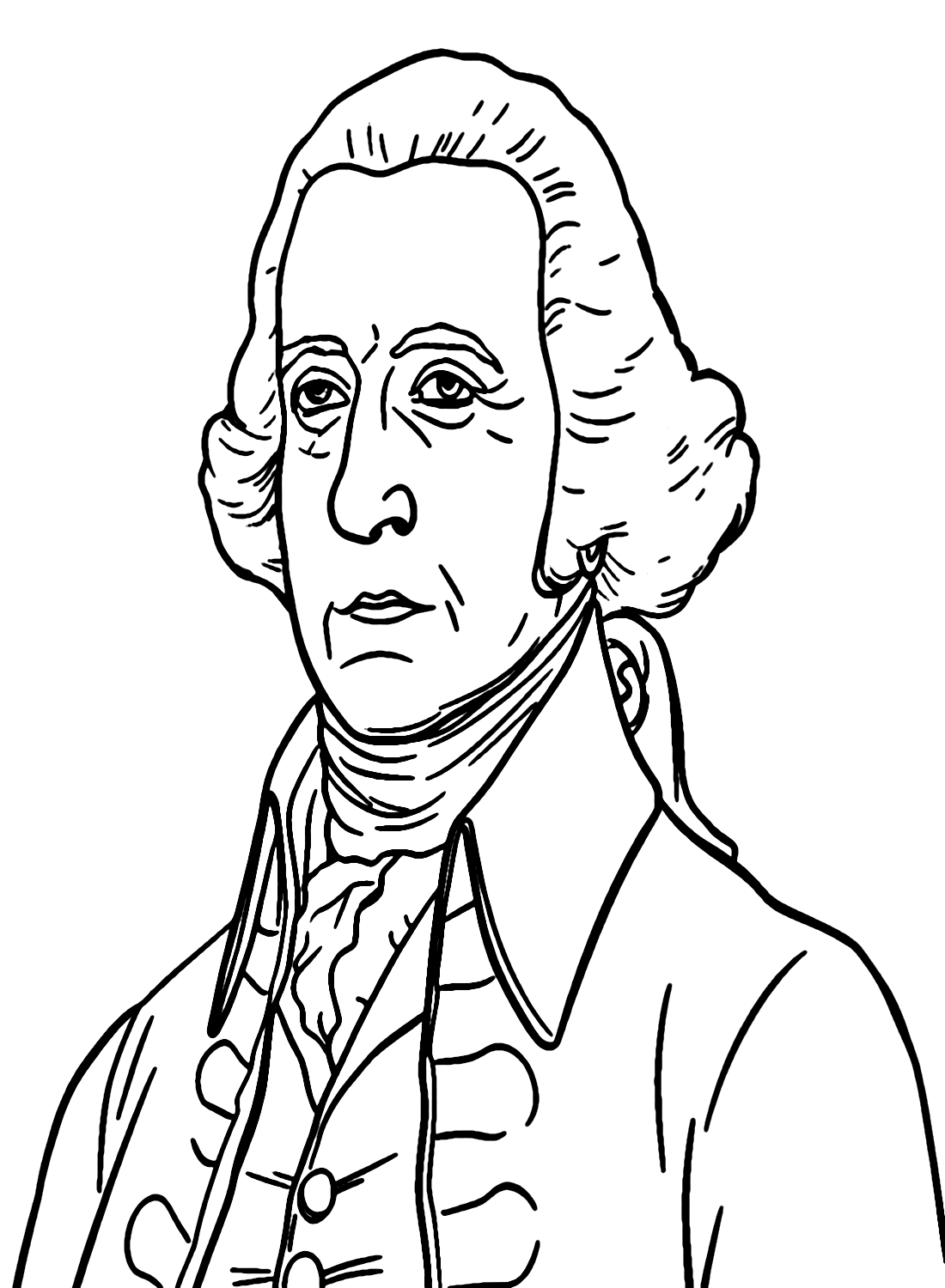 亚历山大·汉密尔顿 (Alexander Hamilton) 的可打印亚历山大·汉密尔顿 (Alexander Hamilton)