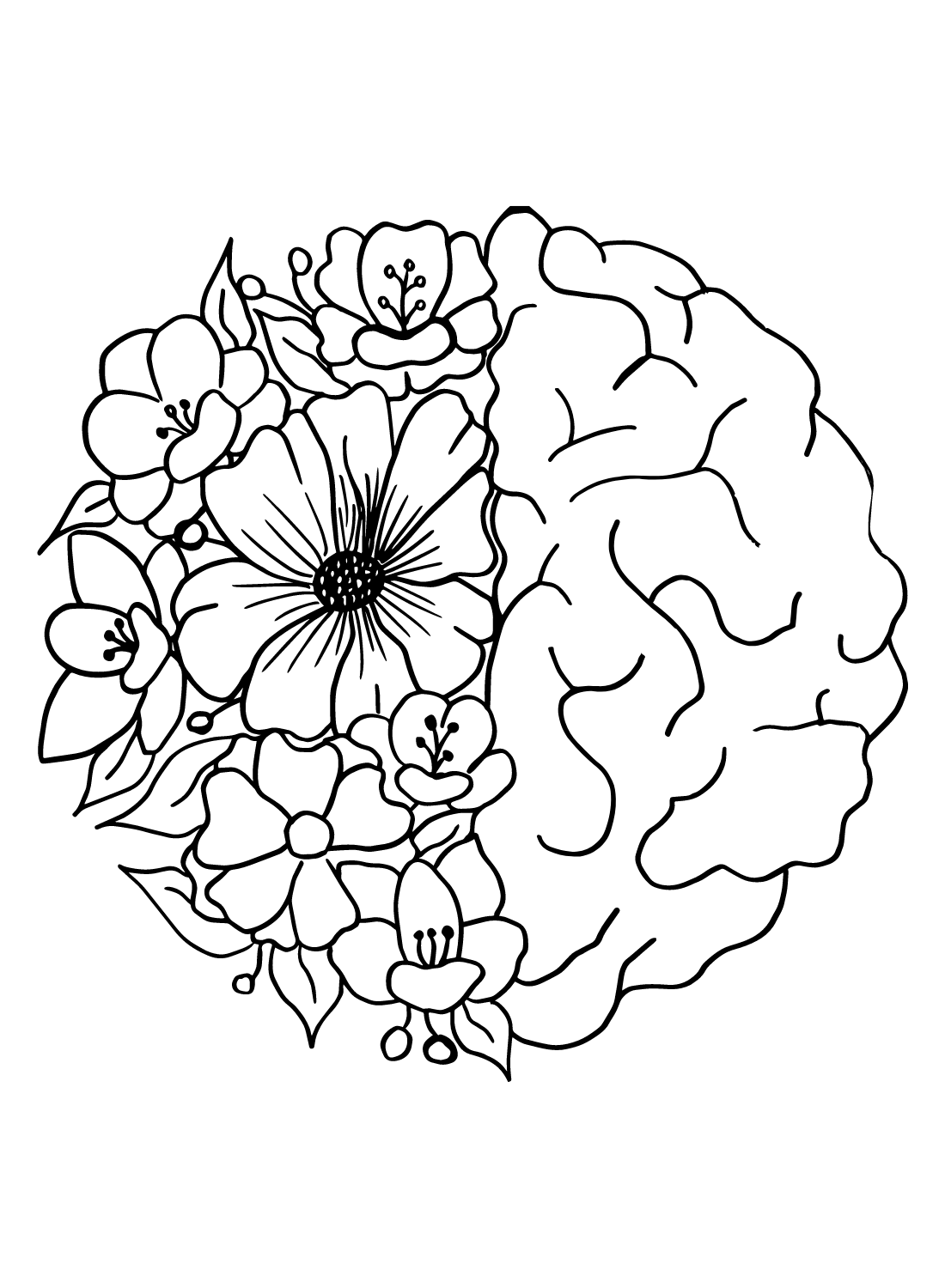 Printable Mental Health Coloring Page Free Printable Coloring Pages