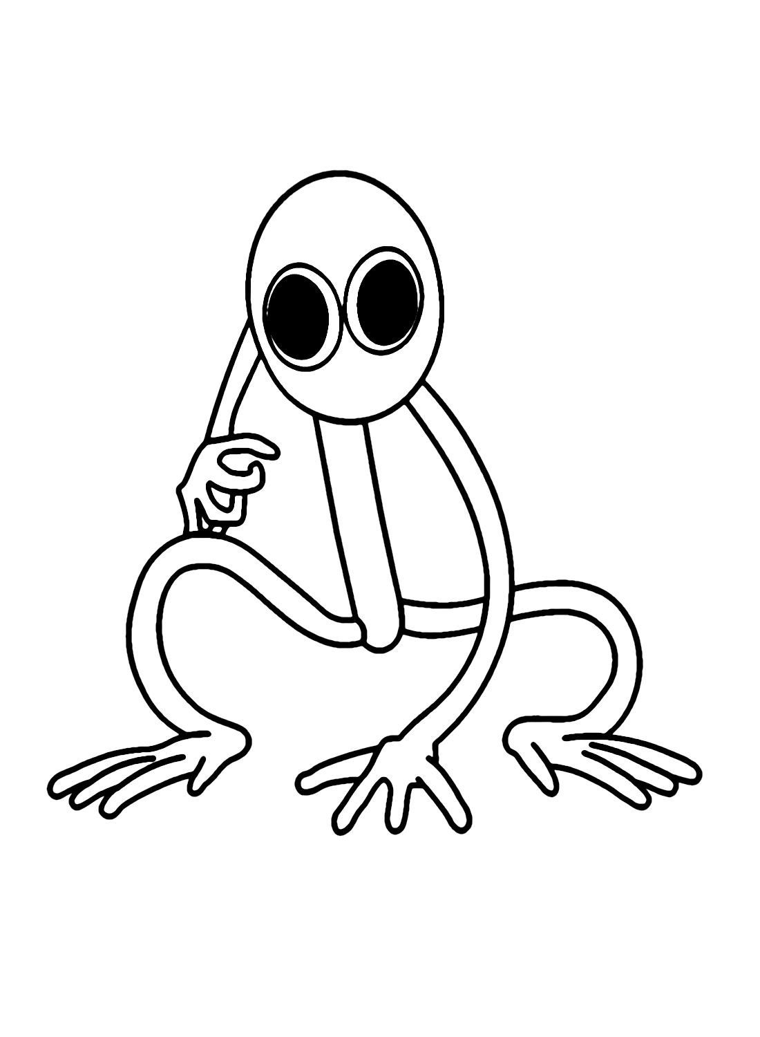 Free Purple Rainbow Friends Coloring Pages Purple Rainbow Friends My 