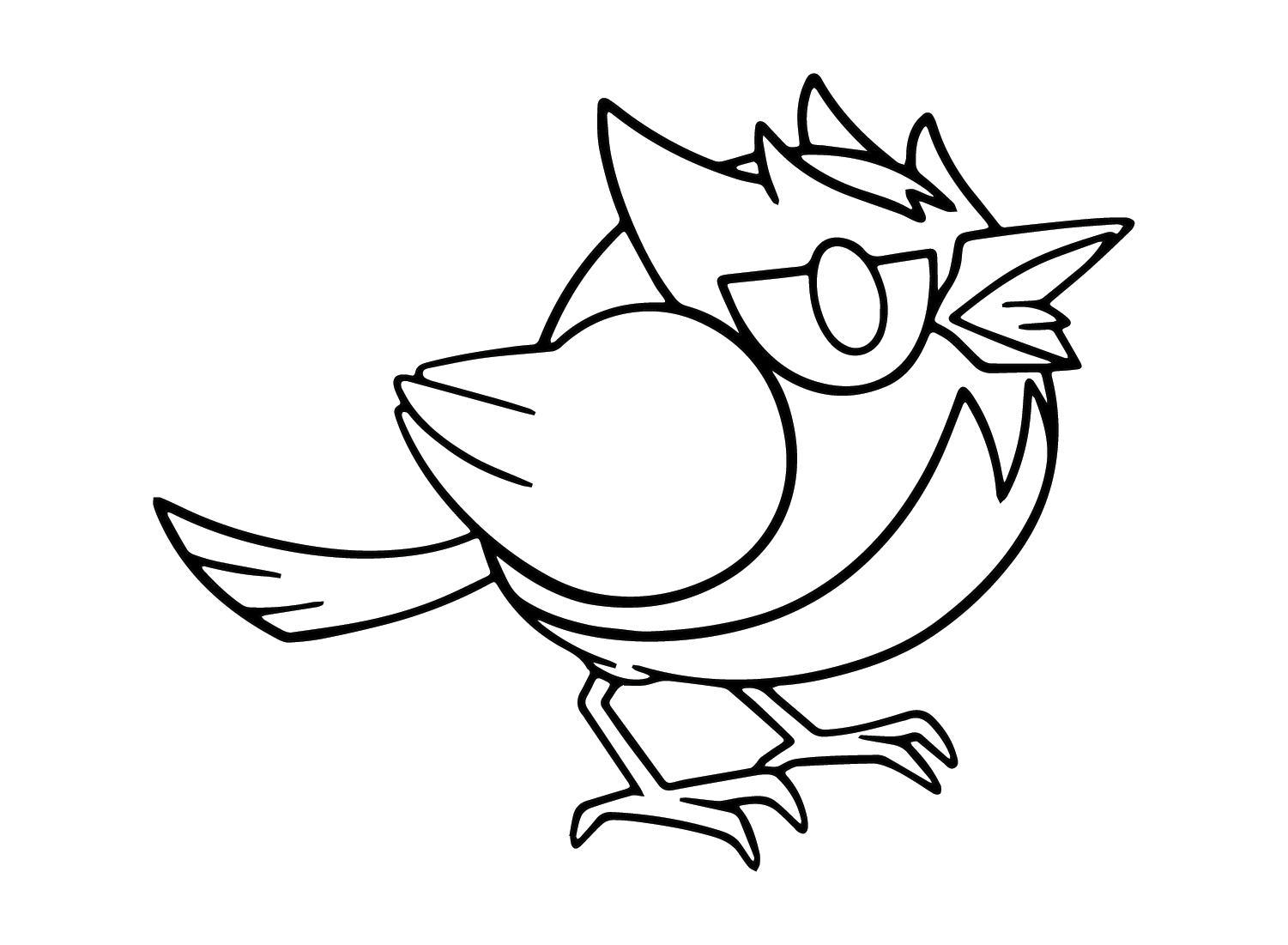 Rookidee Character Coloring Page