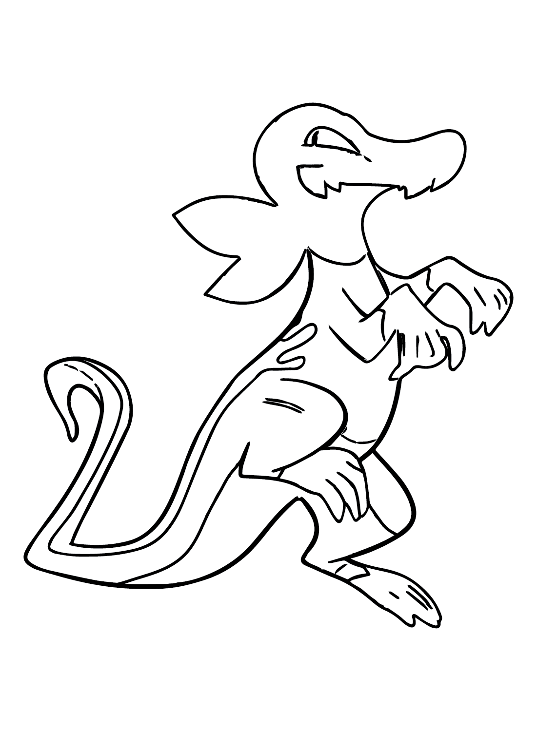 Pokemon Salandit Coloring Page Free Printable Coloring Pages