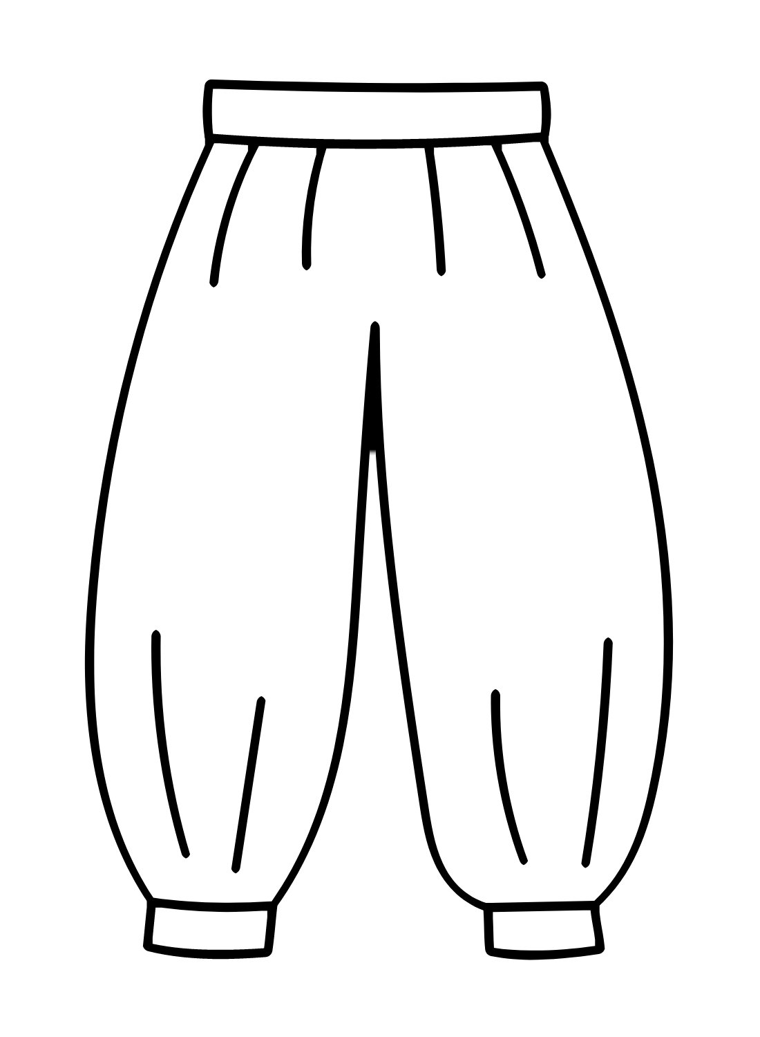 Schals Hosen von Hosen
