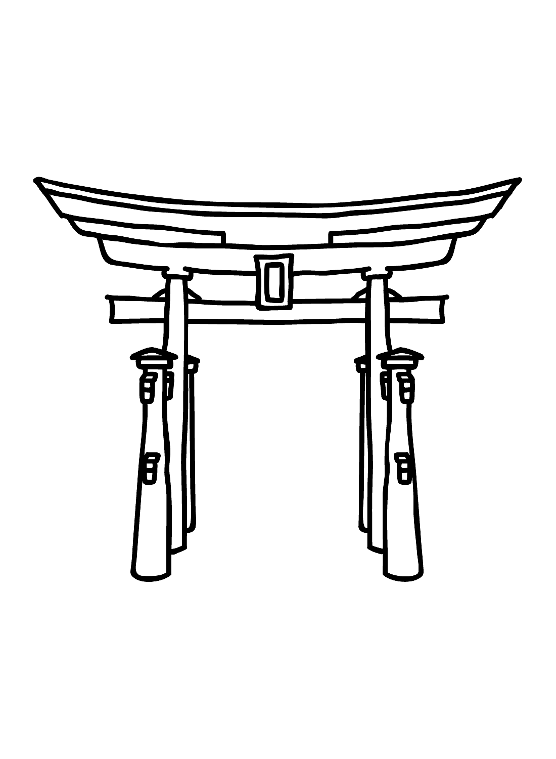 Sanctuaire shinto du Japon