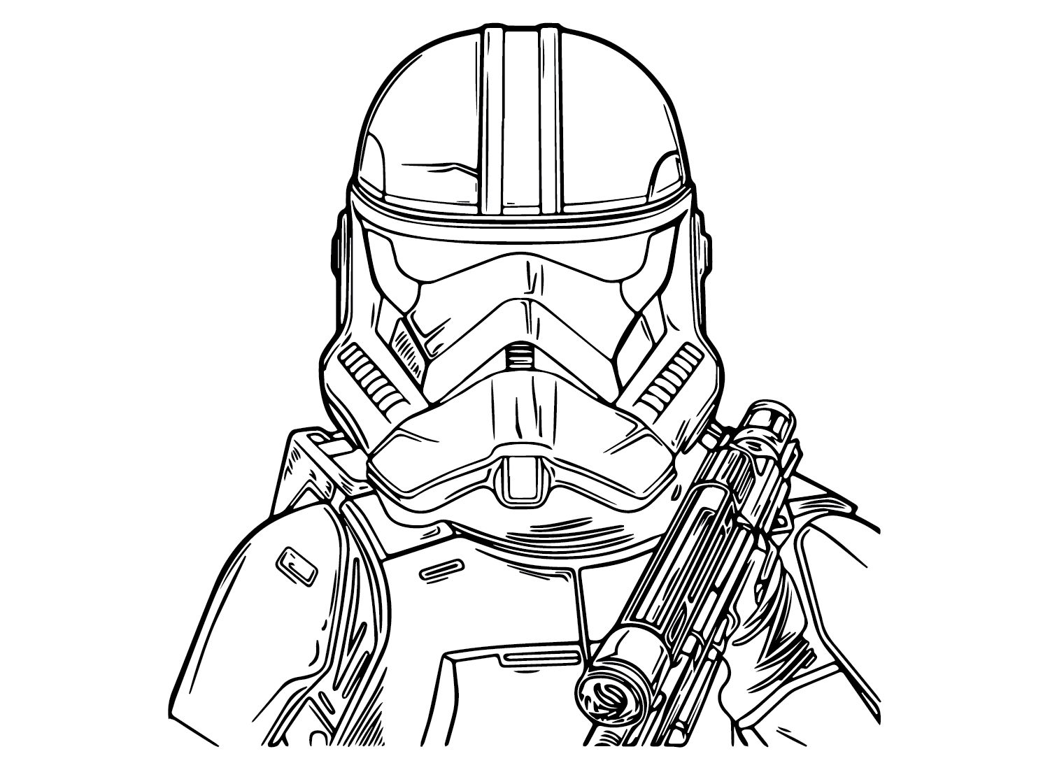 Shock Trooper 5 Coloring Page