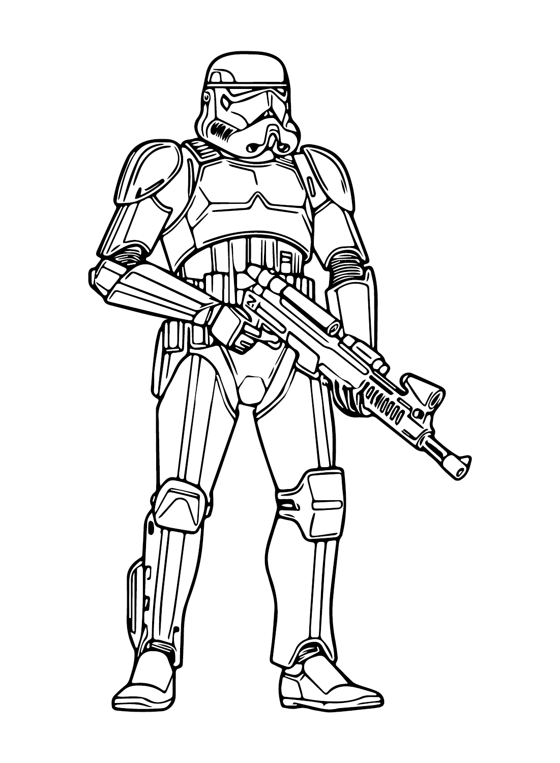 Shock Trooper Images Coloring Page
