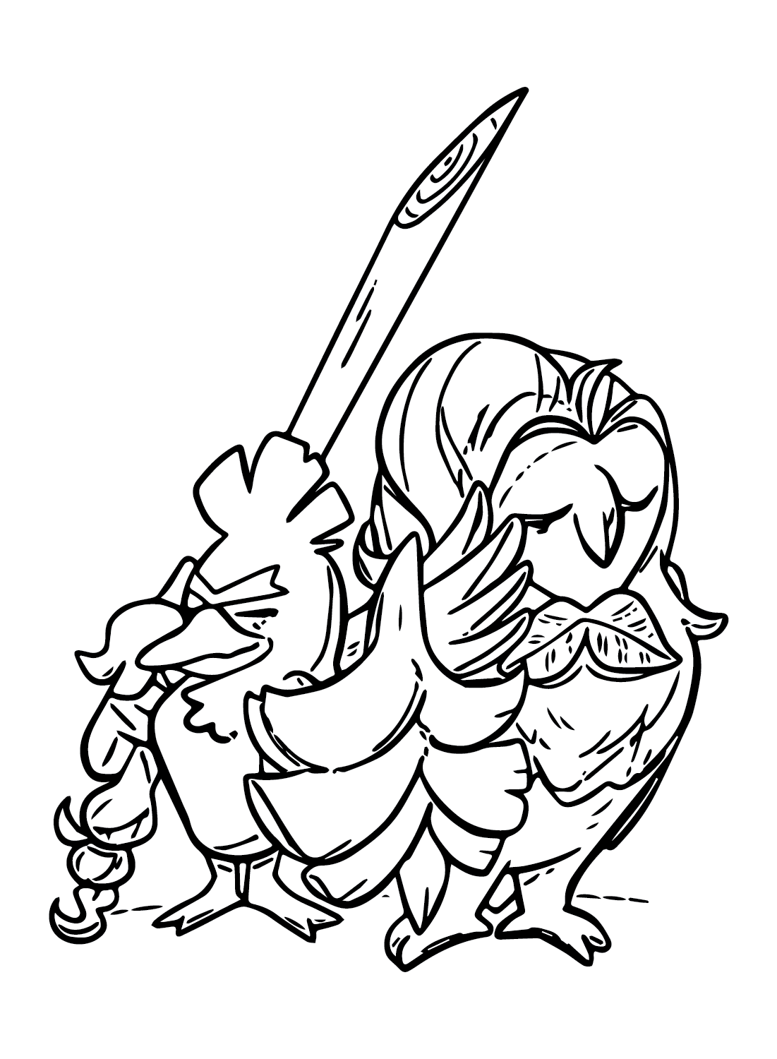 Sirfetch’d Images Coloring Page