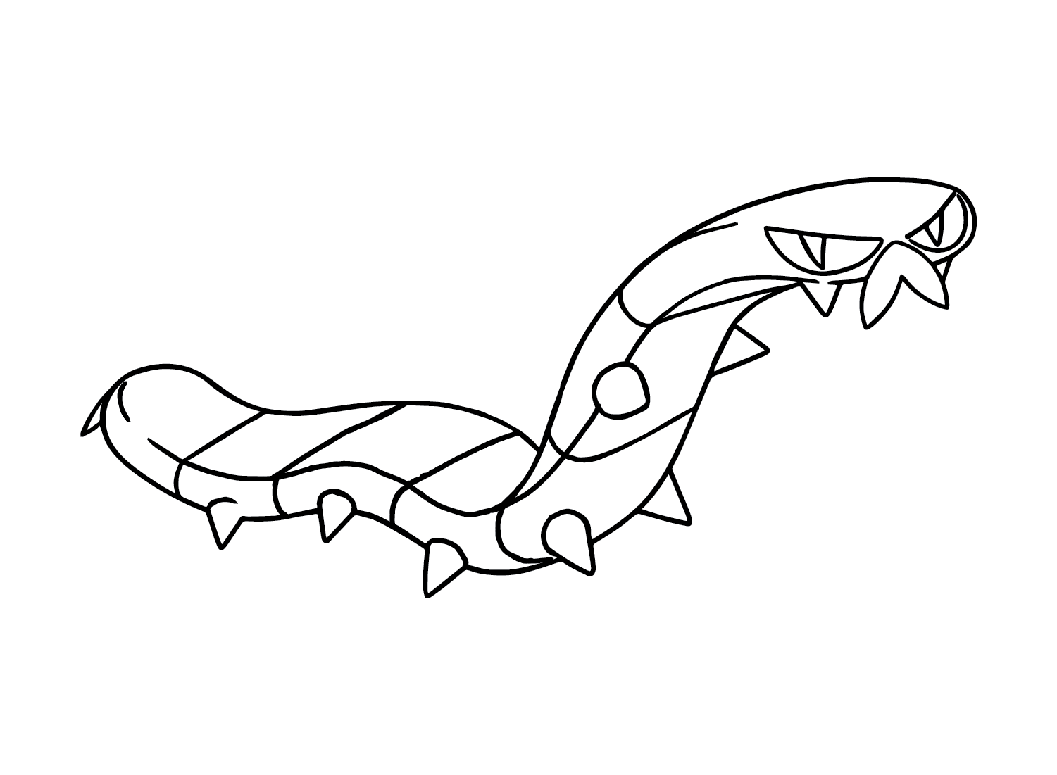 Sizzlipede Drawing from Sizzlipede