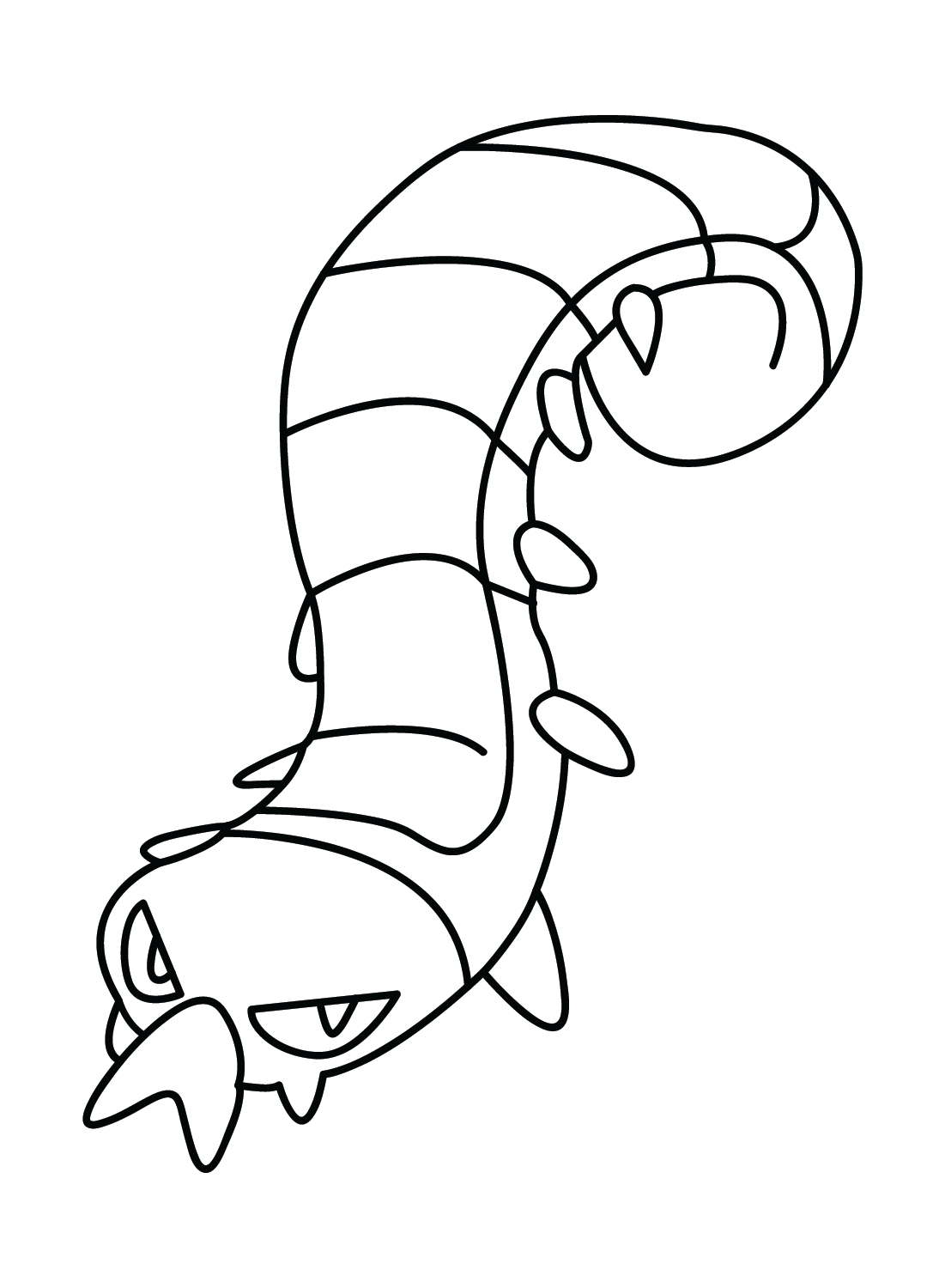 Sizzlipede Pictures Coloring Page