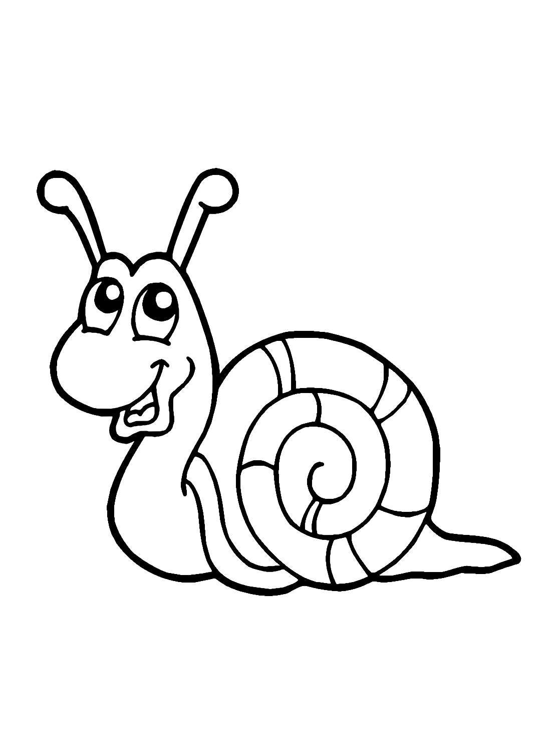 Schnecke zum Ausdrucken von Snail