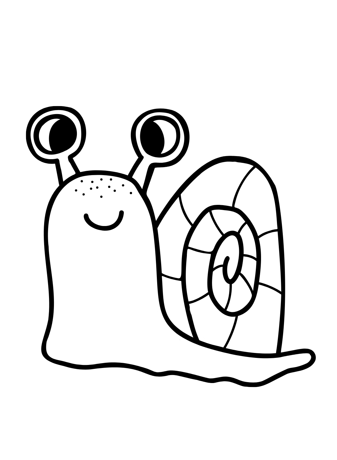 Lumaca per stampare da Snail