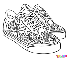 Sneaker coloring pages Coloring Pages