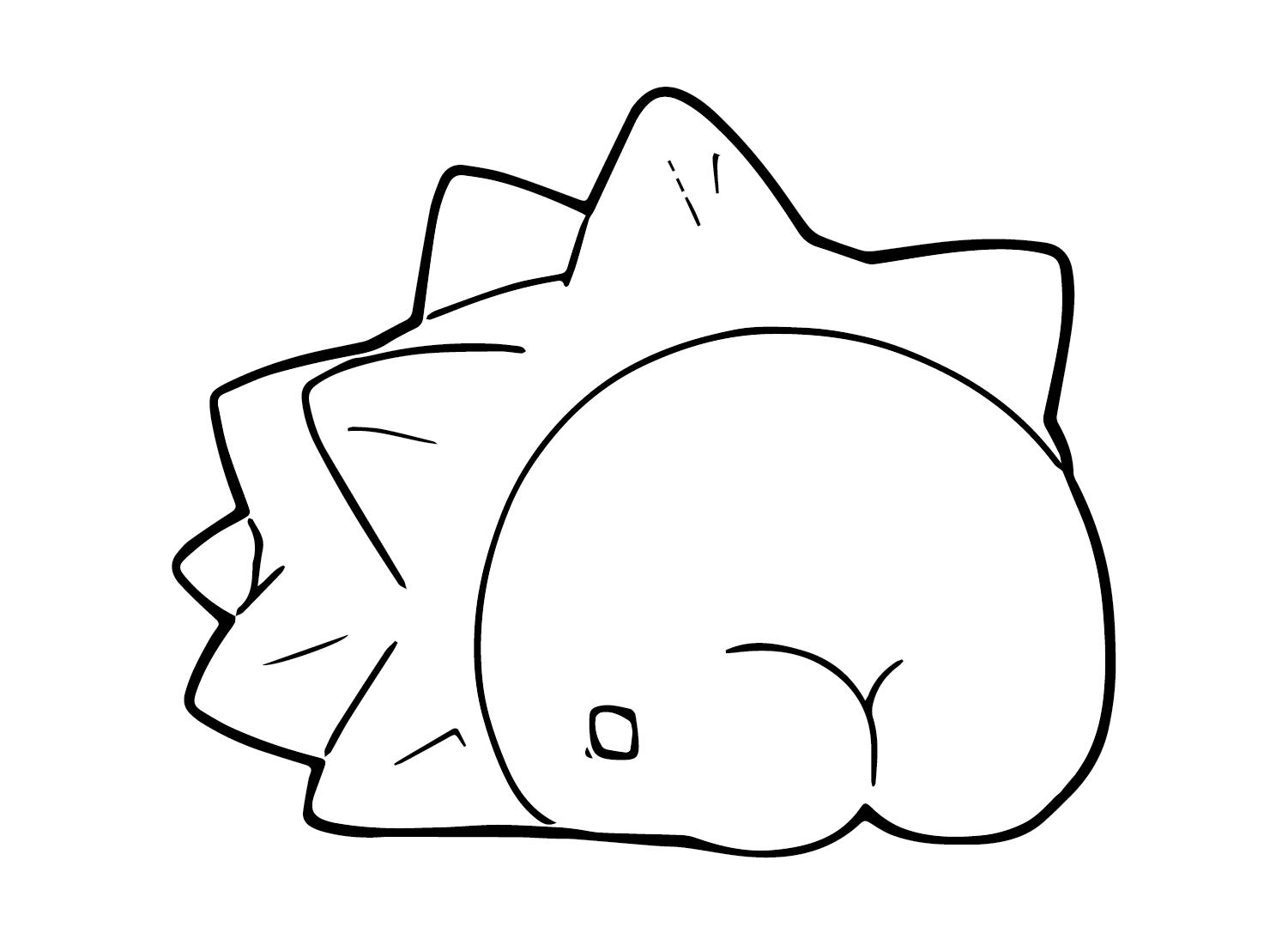 Snom Drawing Coloring Page