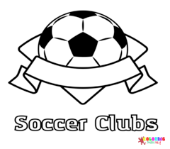 Soccer Clubs Coloring Pages