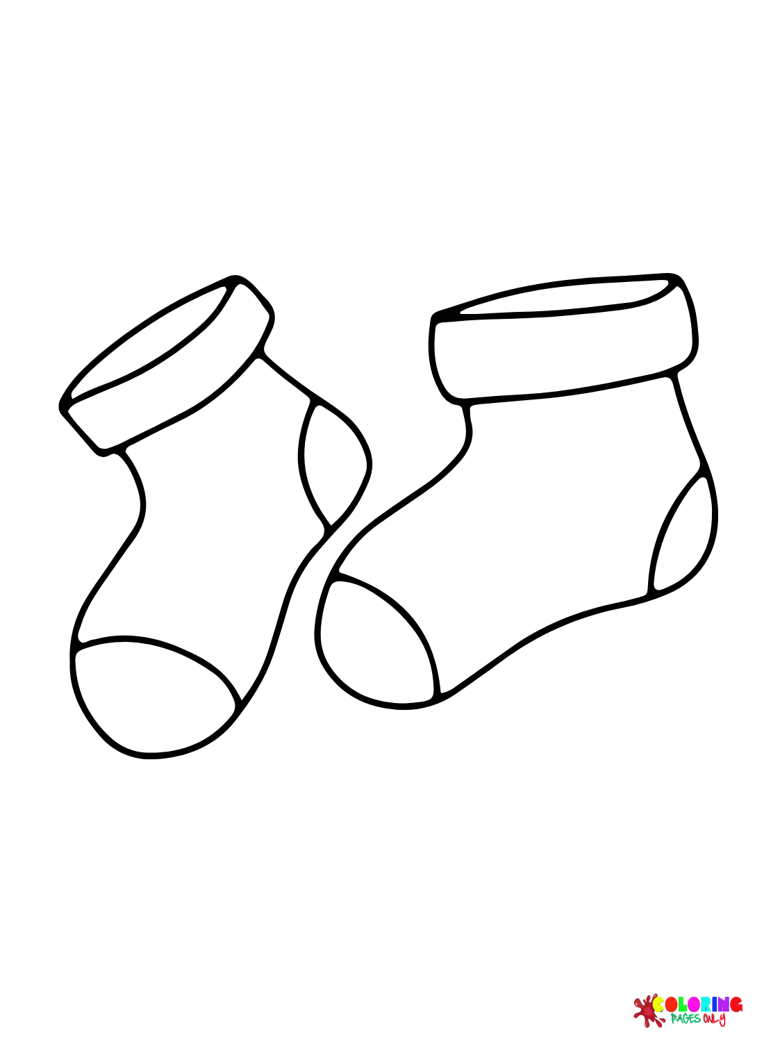 conjunto de calcetines navideños dibujados a mano medias para regalos  ilustraciones vectoriales aisladas en estilo de dibujo de fideos 13866666  Vector en Vecteezy