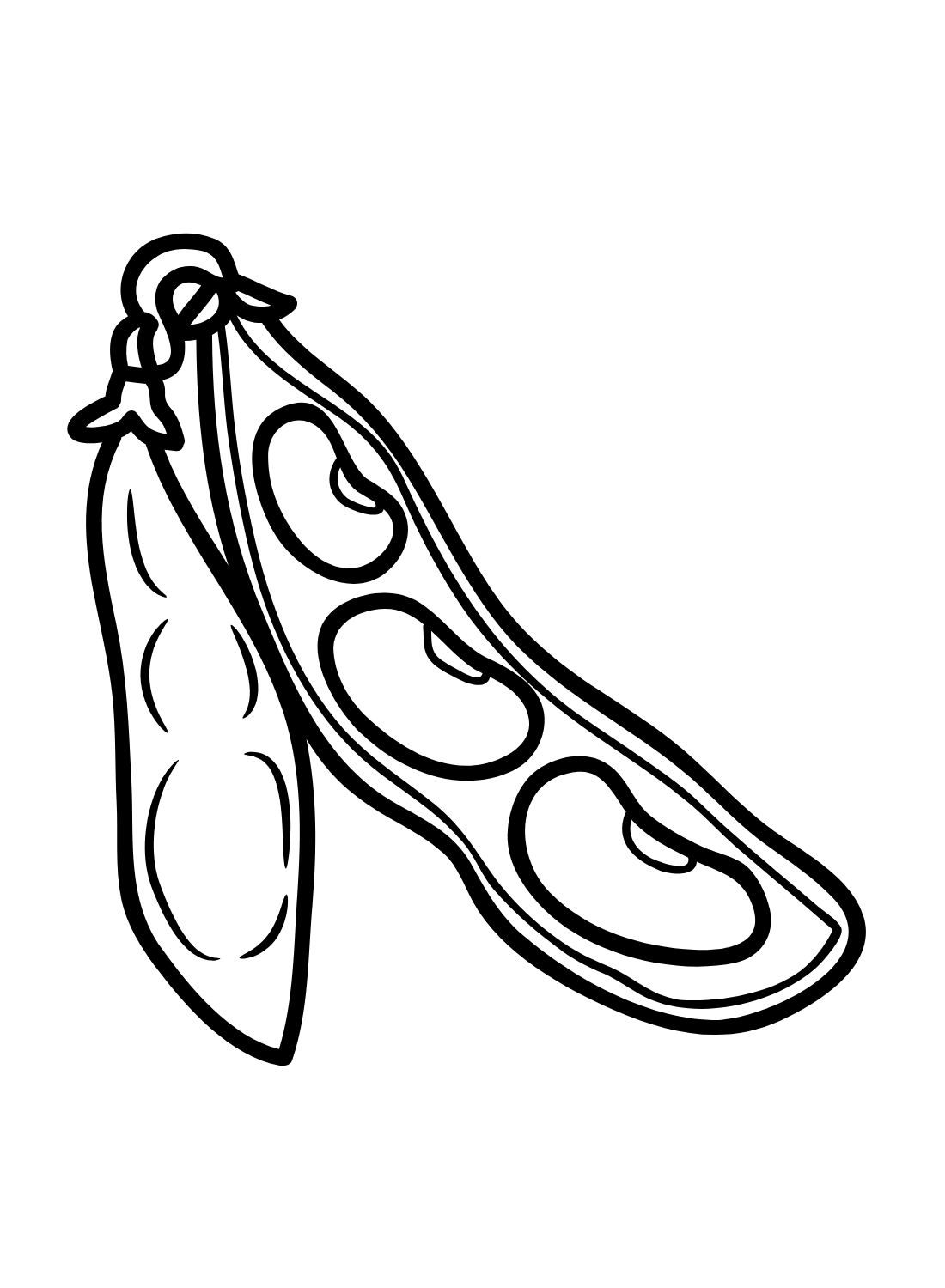 Soybean Coloring Page