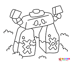 Stonjourner Coloring Pages