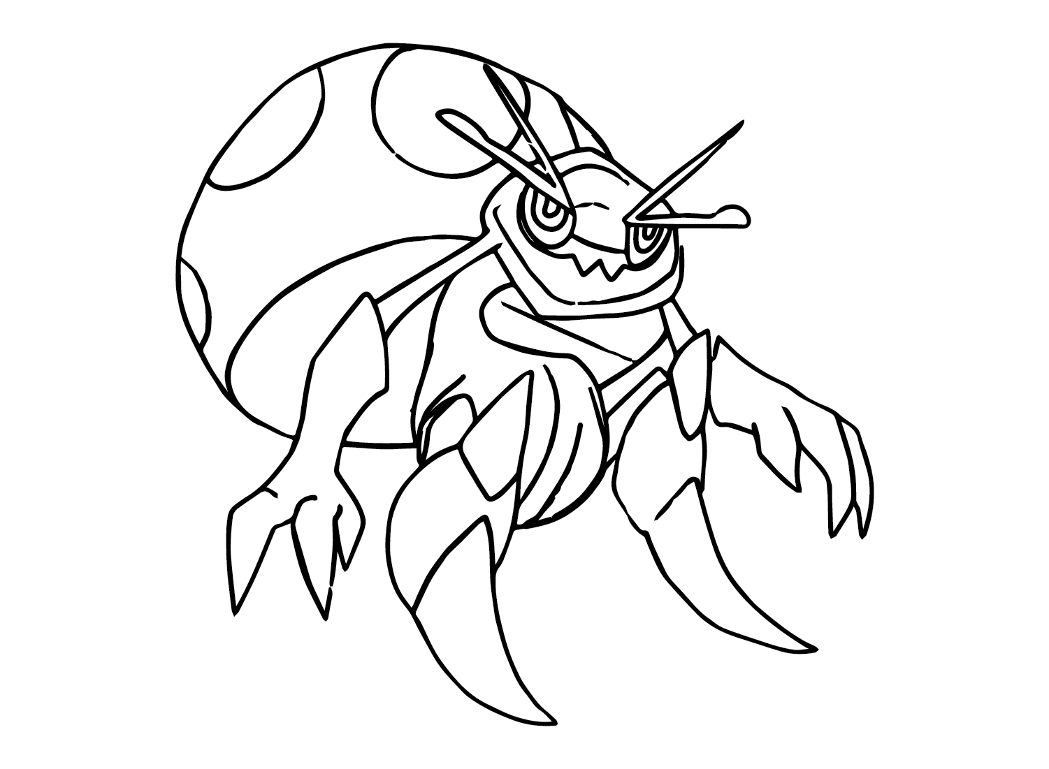 Strokes Orbeetle Coloring Page