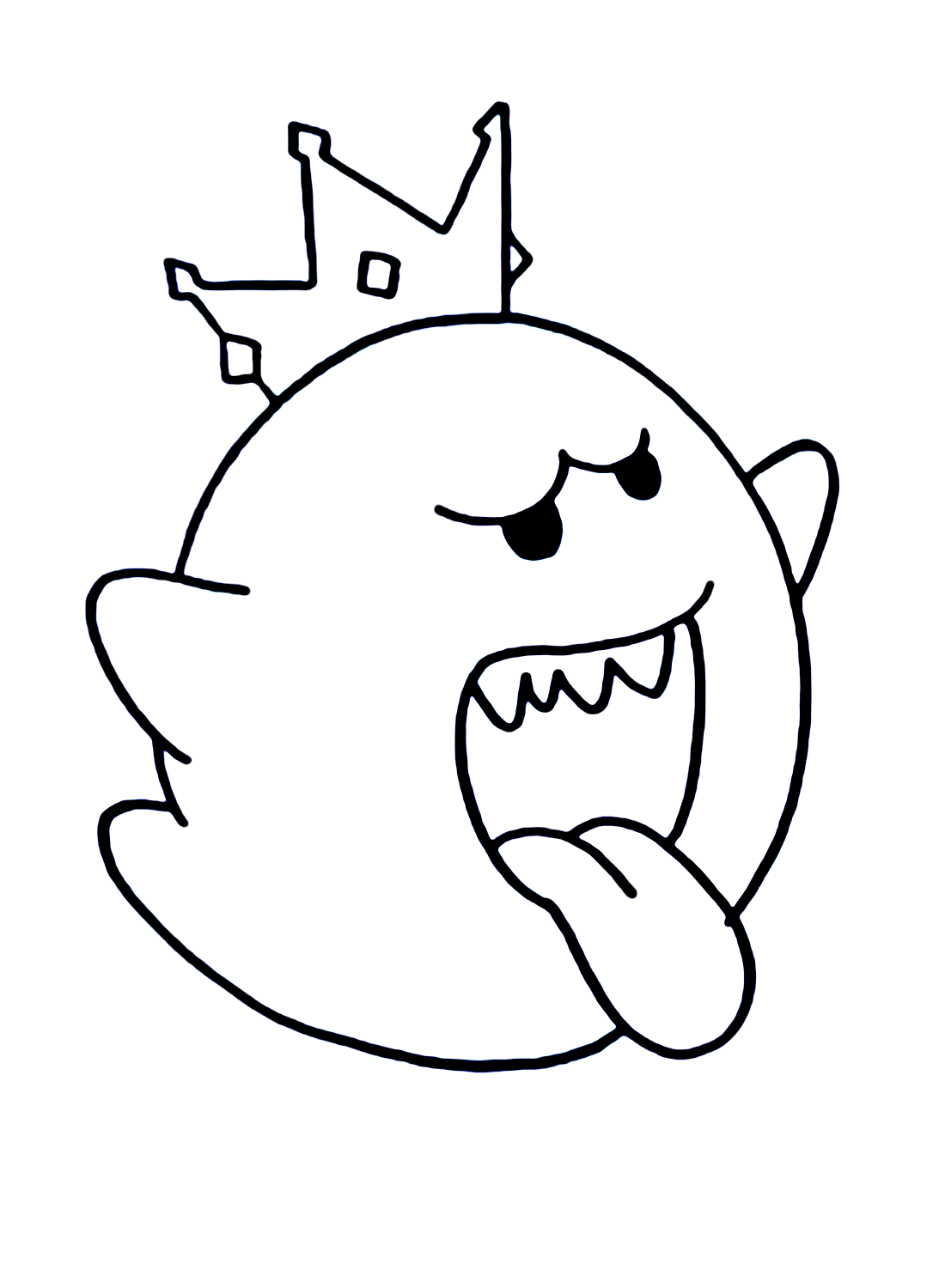 Super Mario King Boo van King Boo