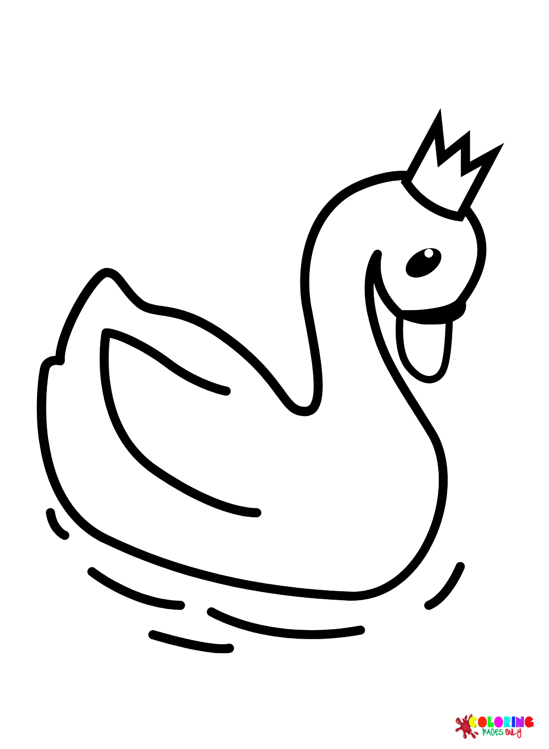 Cygne avec couronne de Swan