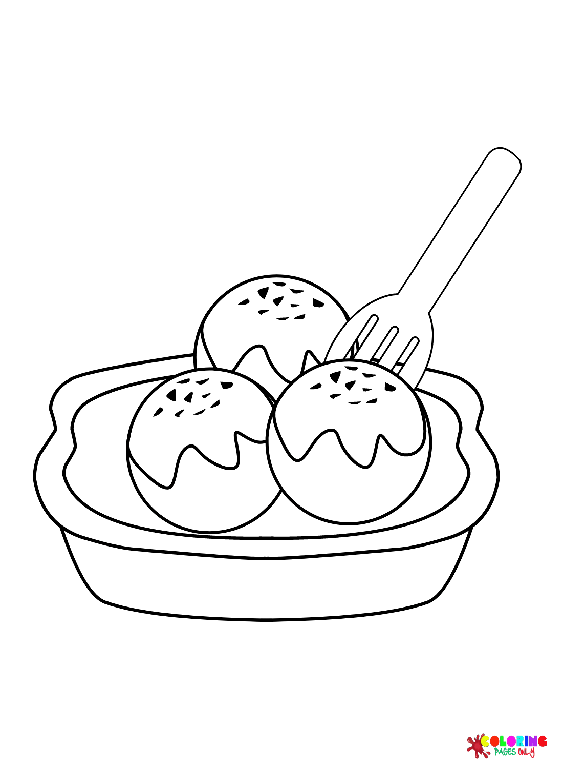 Takoyaki Japanisch von Takoyaki