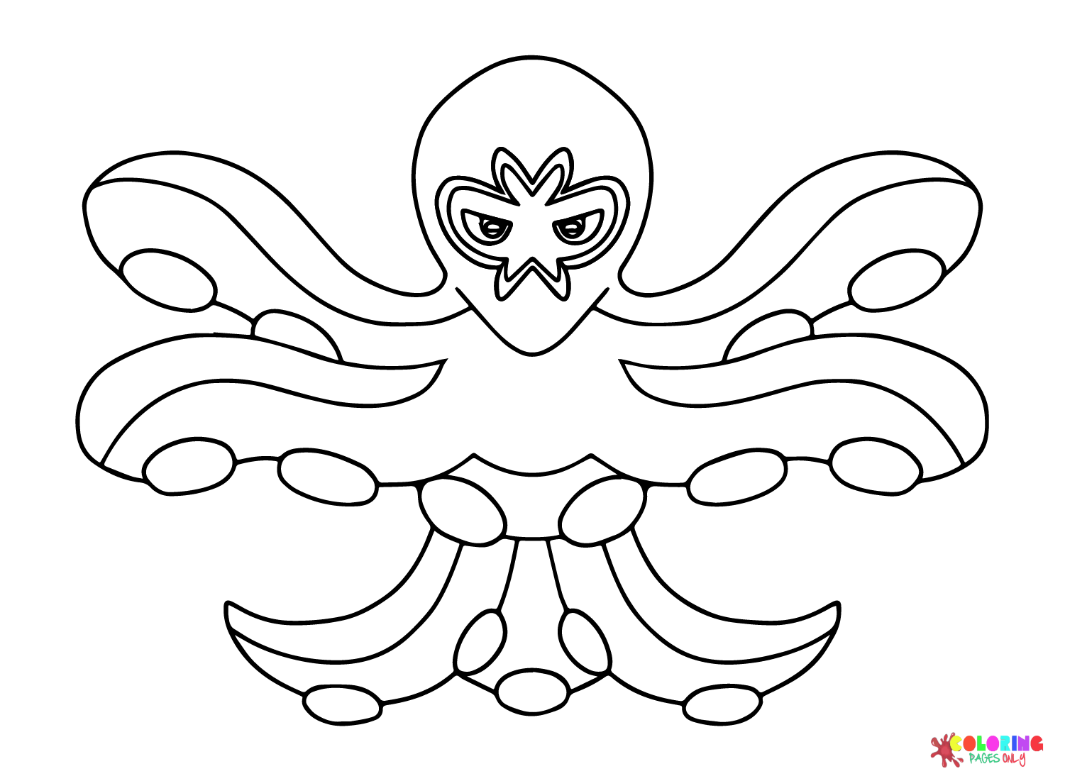 The Grapploct Coloring Page