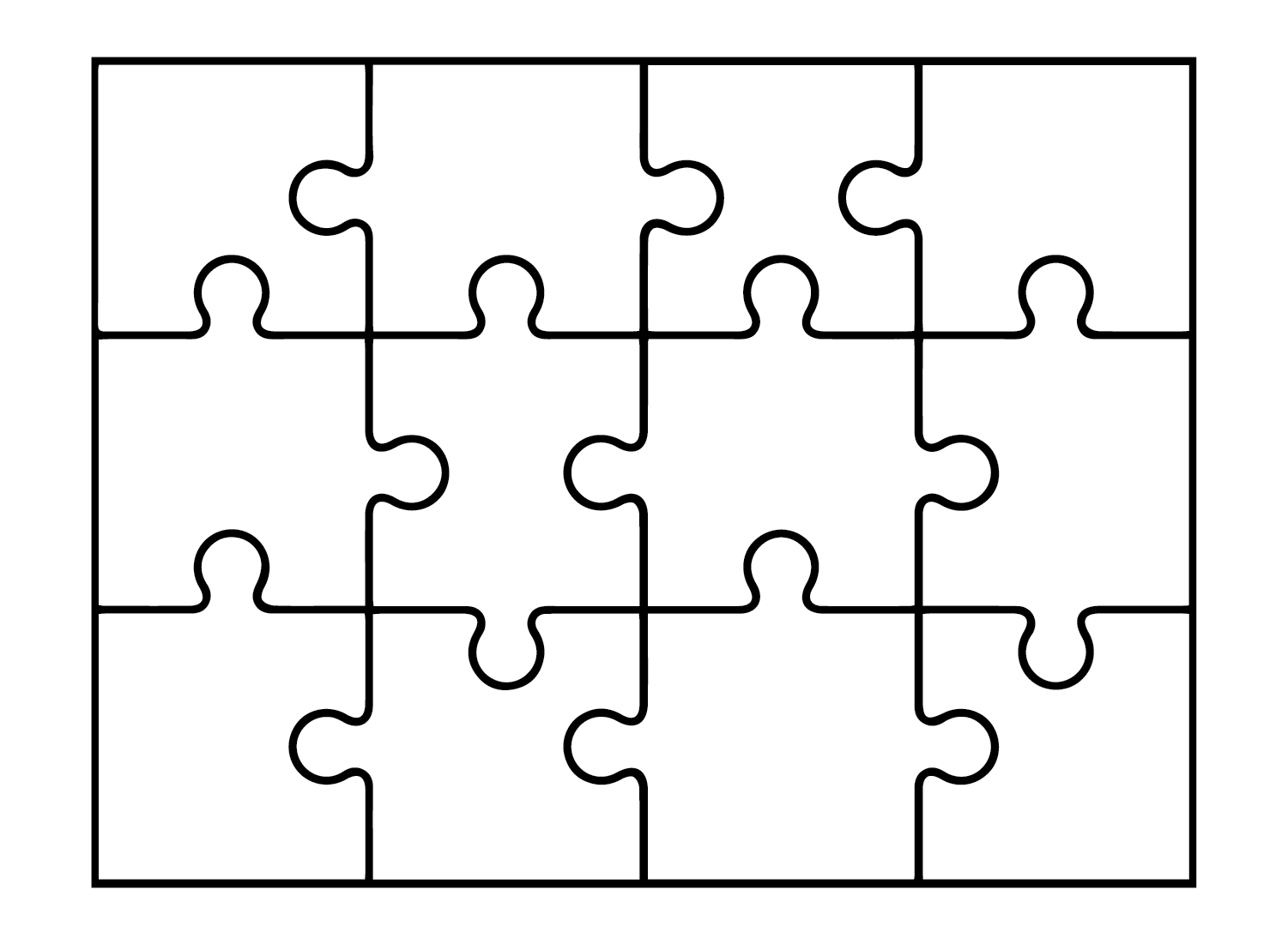 De puzzel van Jigsaw Puzzle