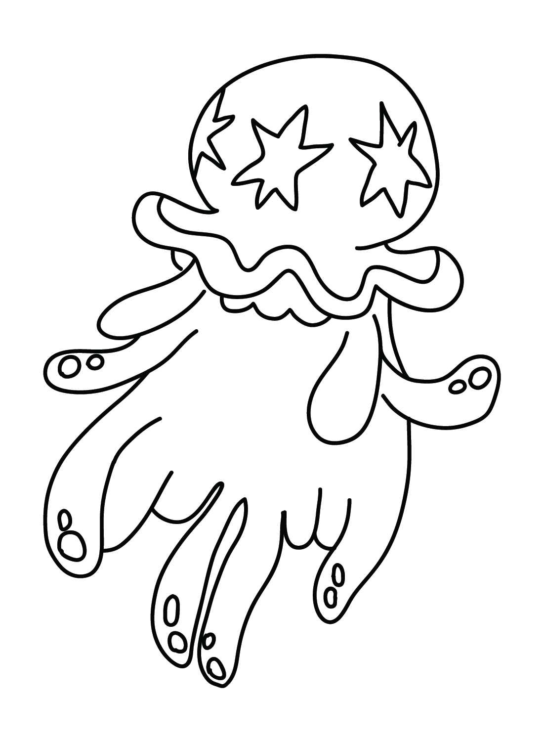 The Nihilego Coloring Page