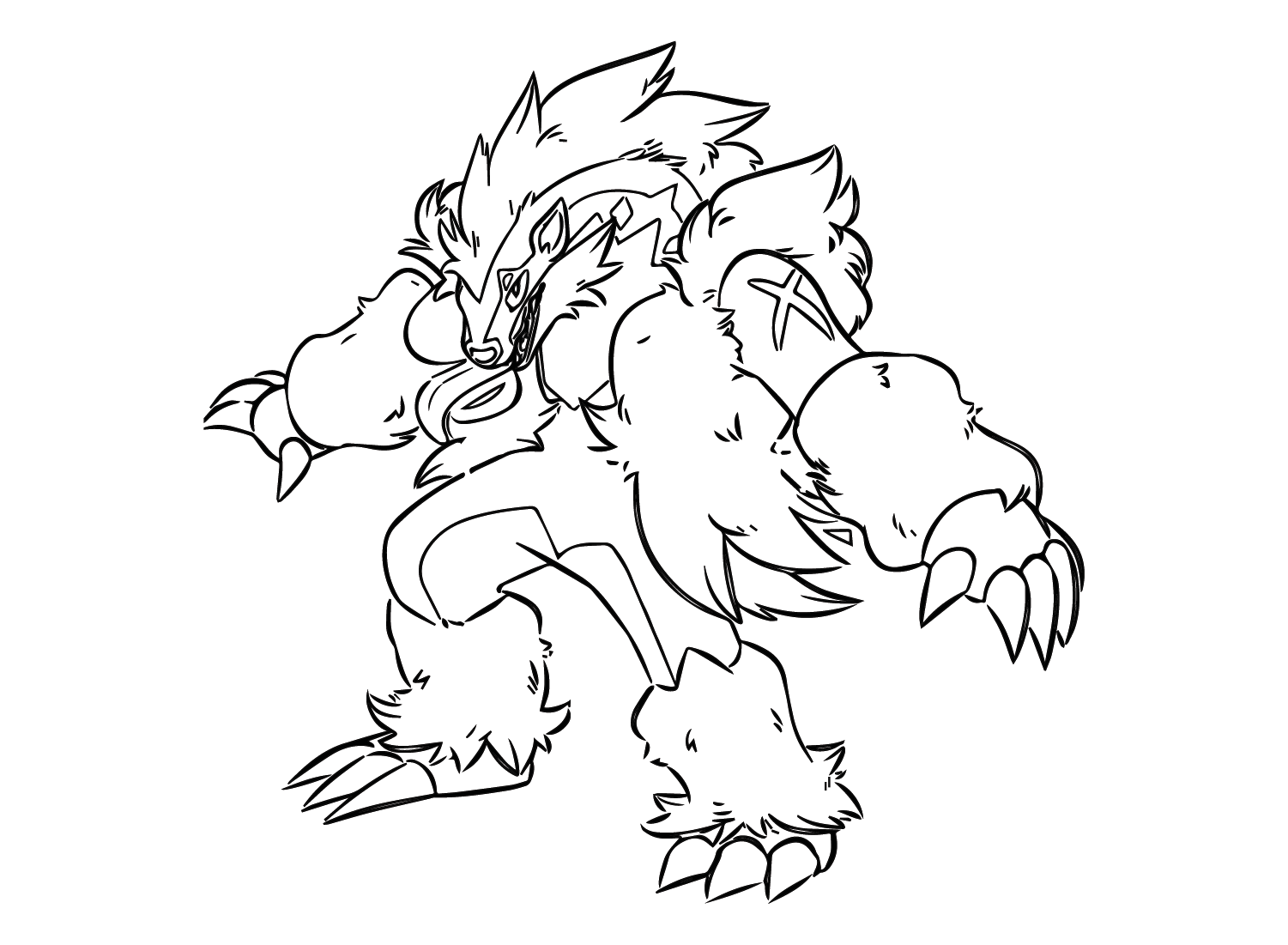 The Obstagoon from Obstagoon