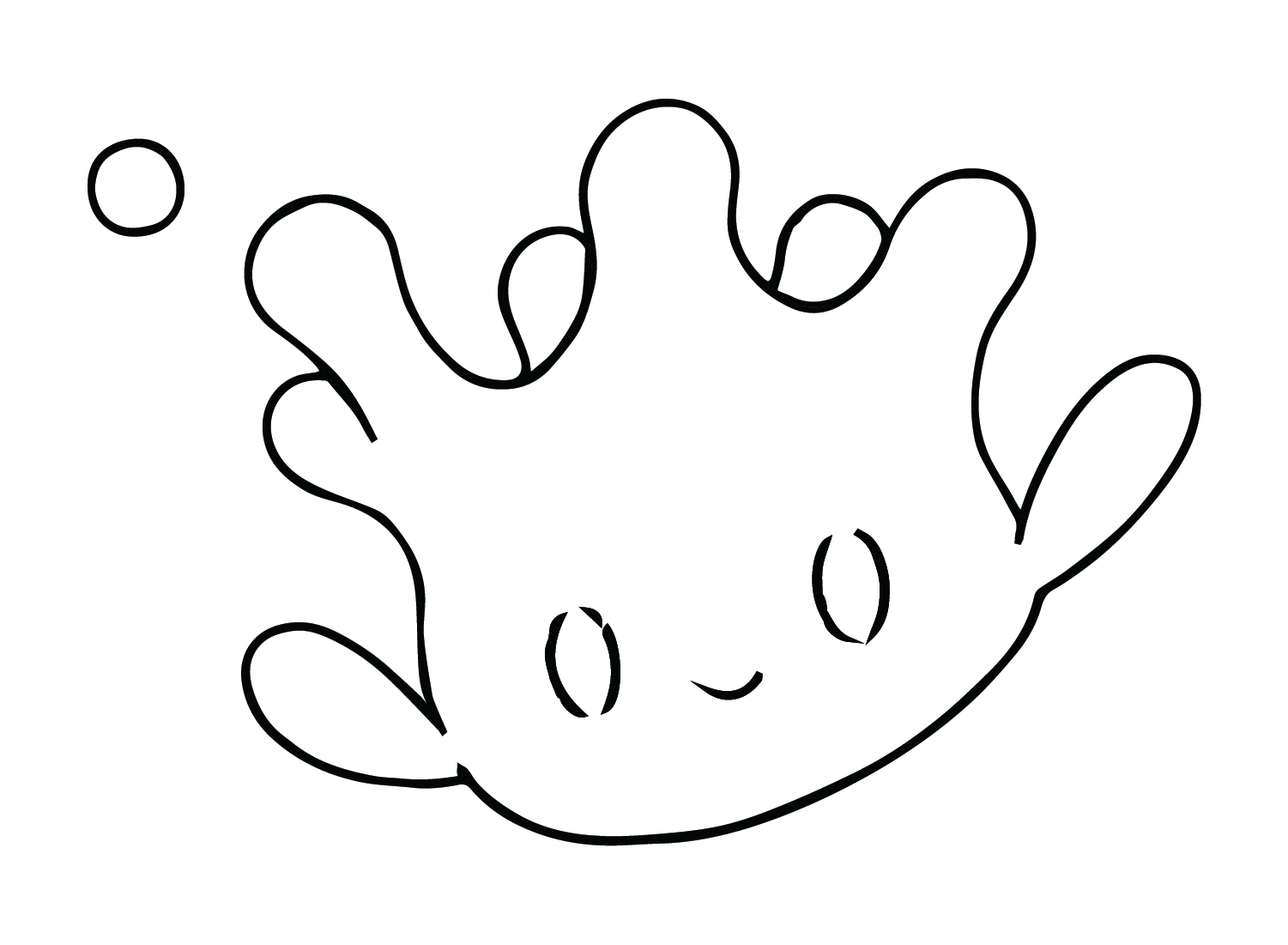 The Pokemon Milcery Coloring Page